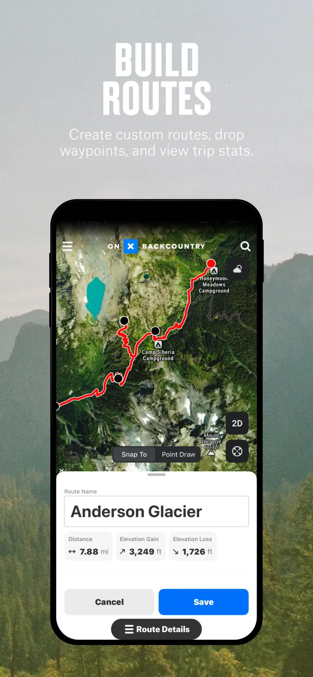 onX Backcountry: Trail GPS App App Store screenshot 5