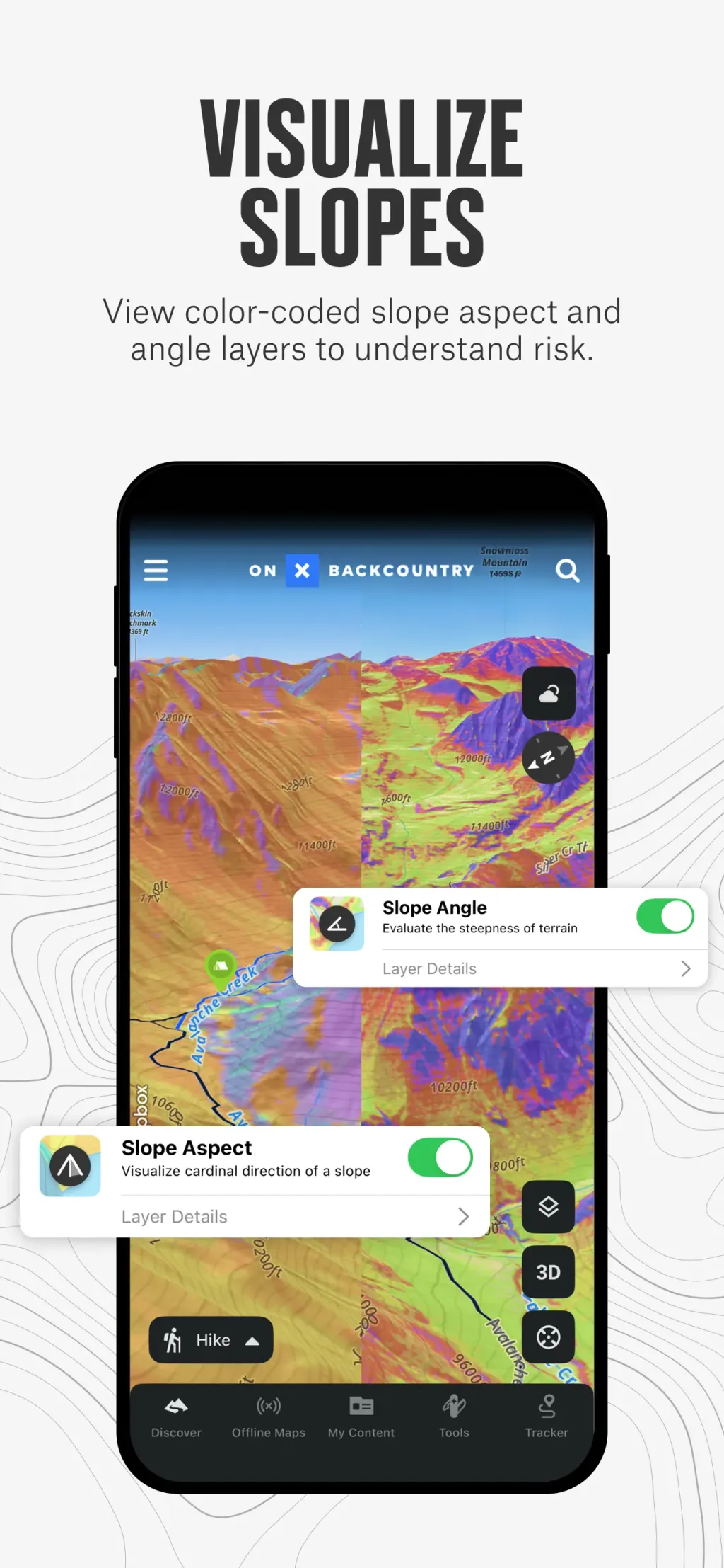 onX Backcountry: Trail GPS App App Store screenshot 7
