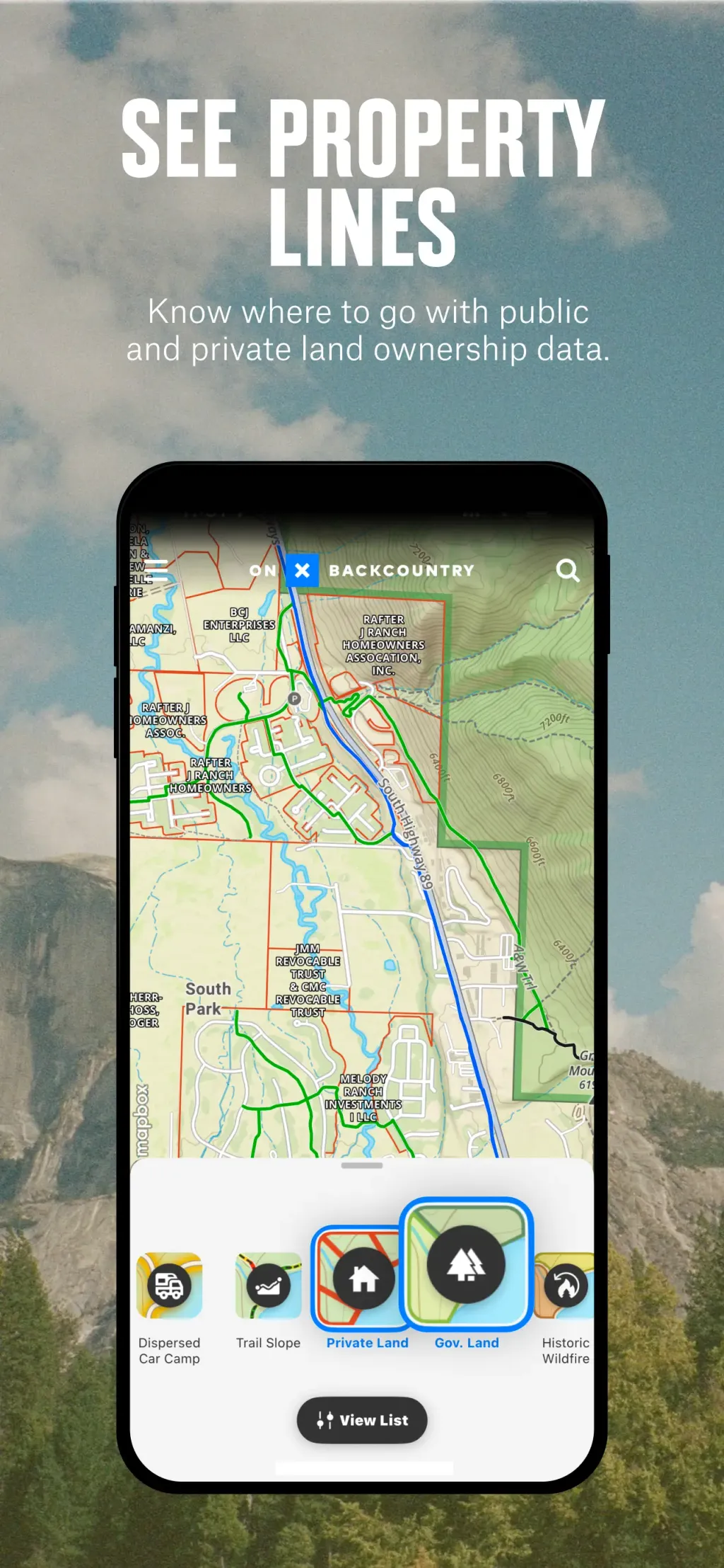 onX Backcountry: Trail GPS App App Store screenshot 9