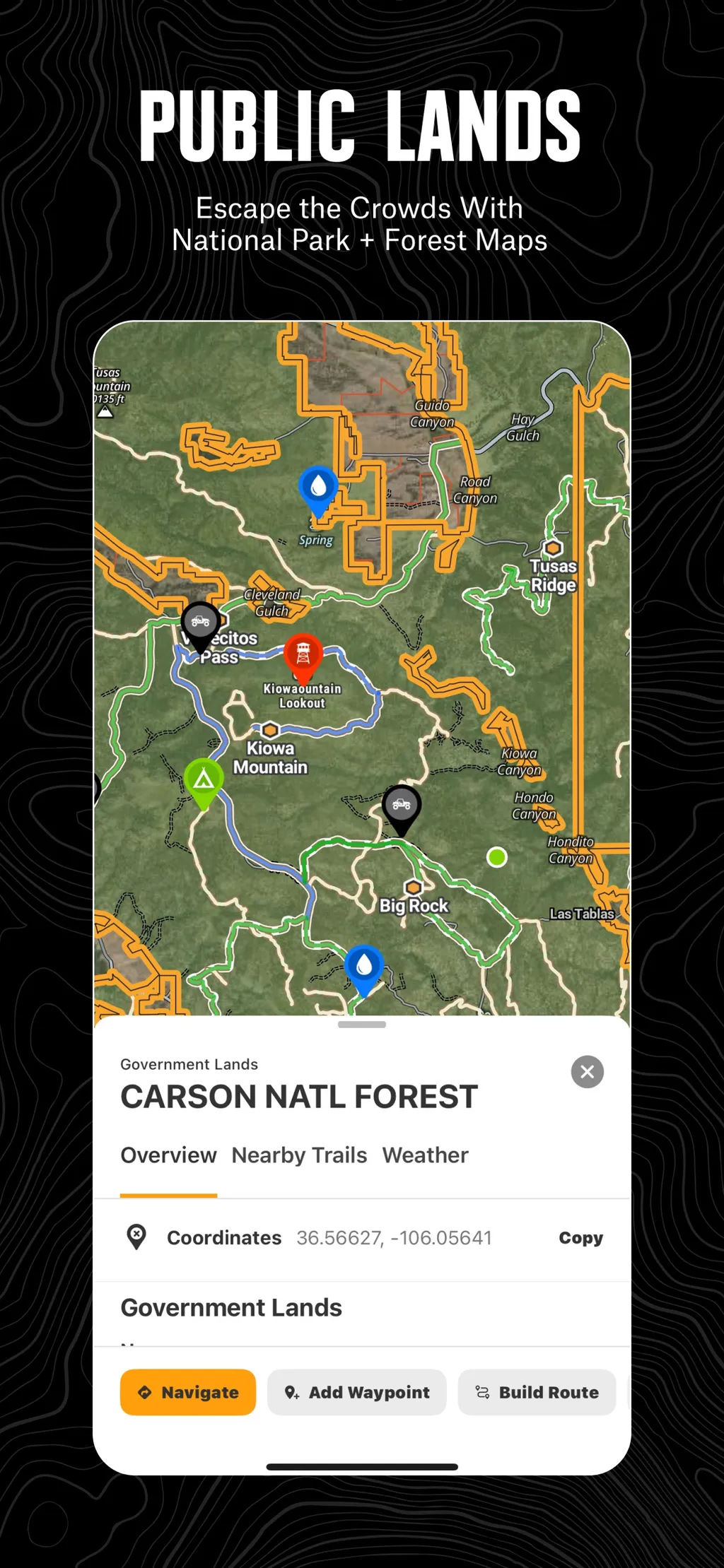 onX Offroad: Trail Maps & GPS App Store screenshot 9