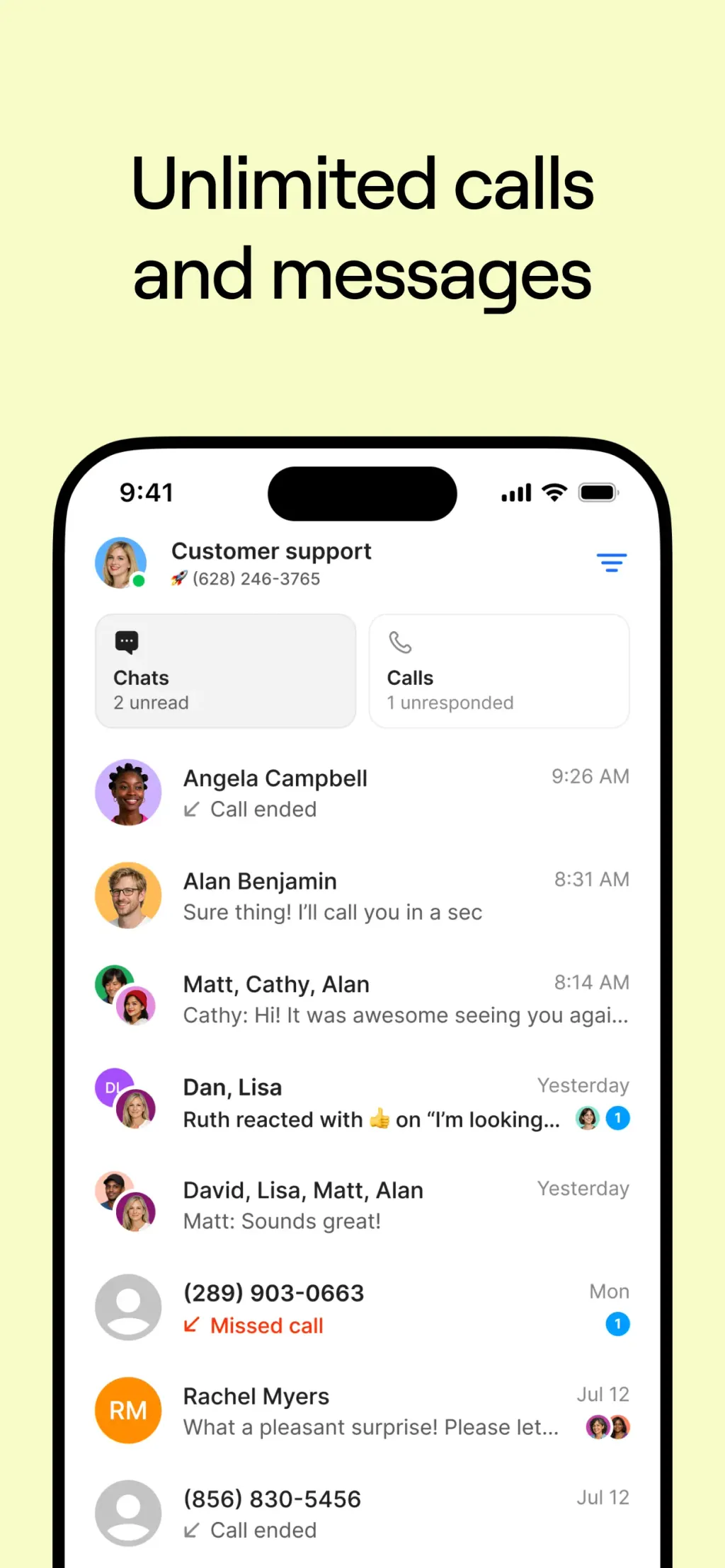 Quo (formerly OpenPhone) screenshot 1