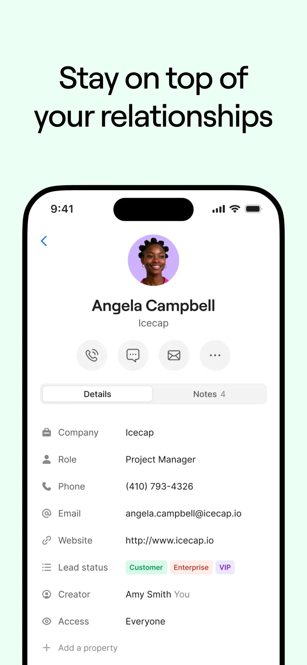 Quo (formerly OpenPhone) screenshot 2