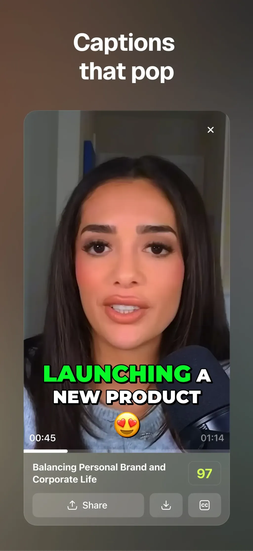 OpusClip - AI video clipping screenshot 1