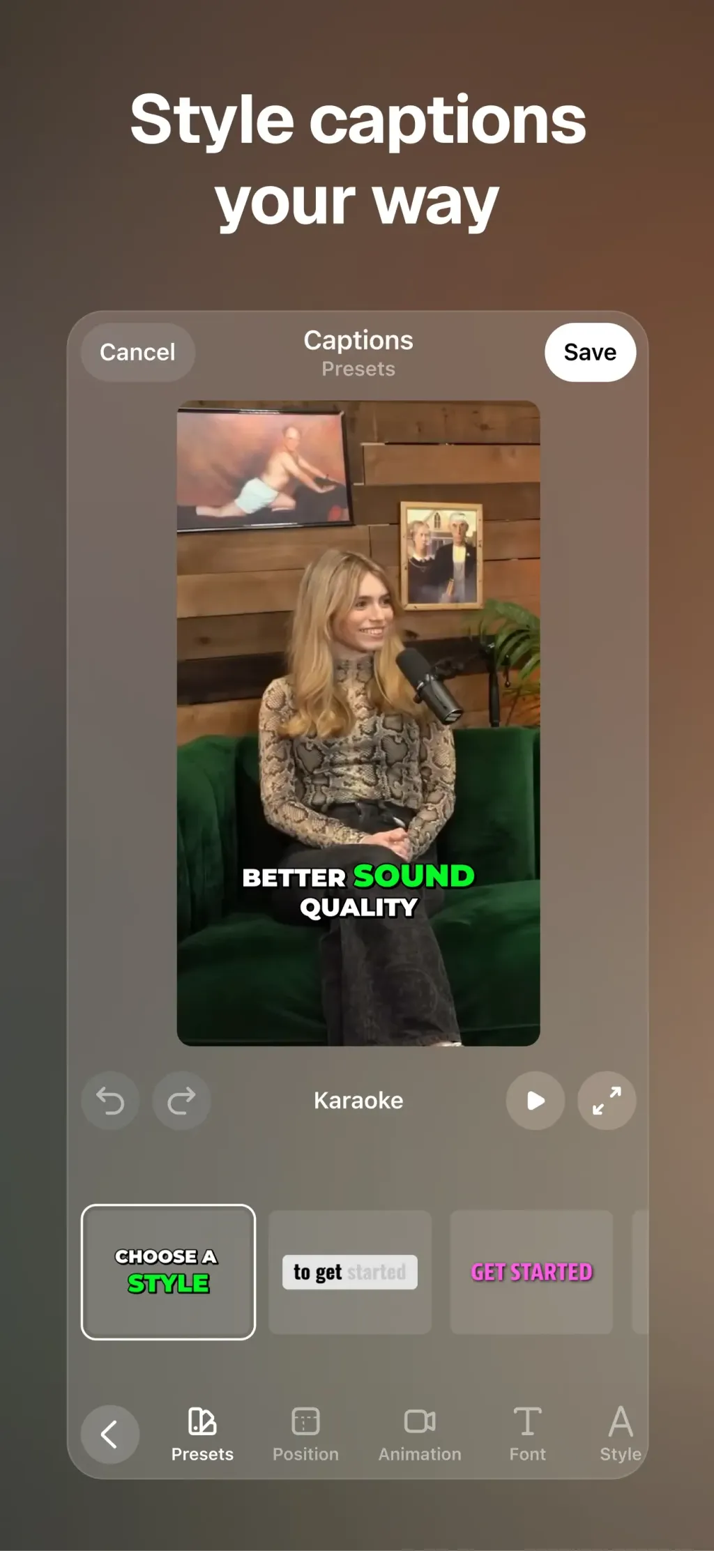 OpusClip - AI video clipping screenshot 1