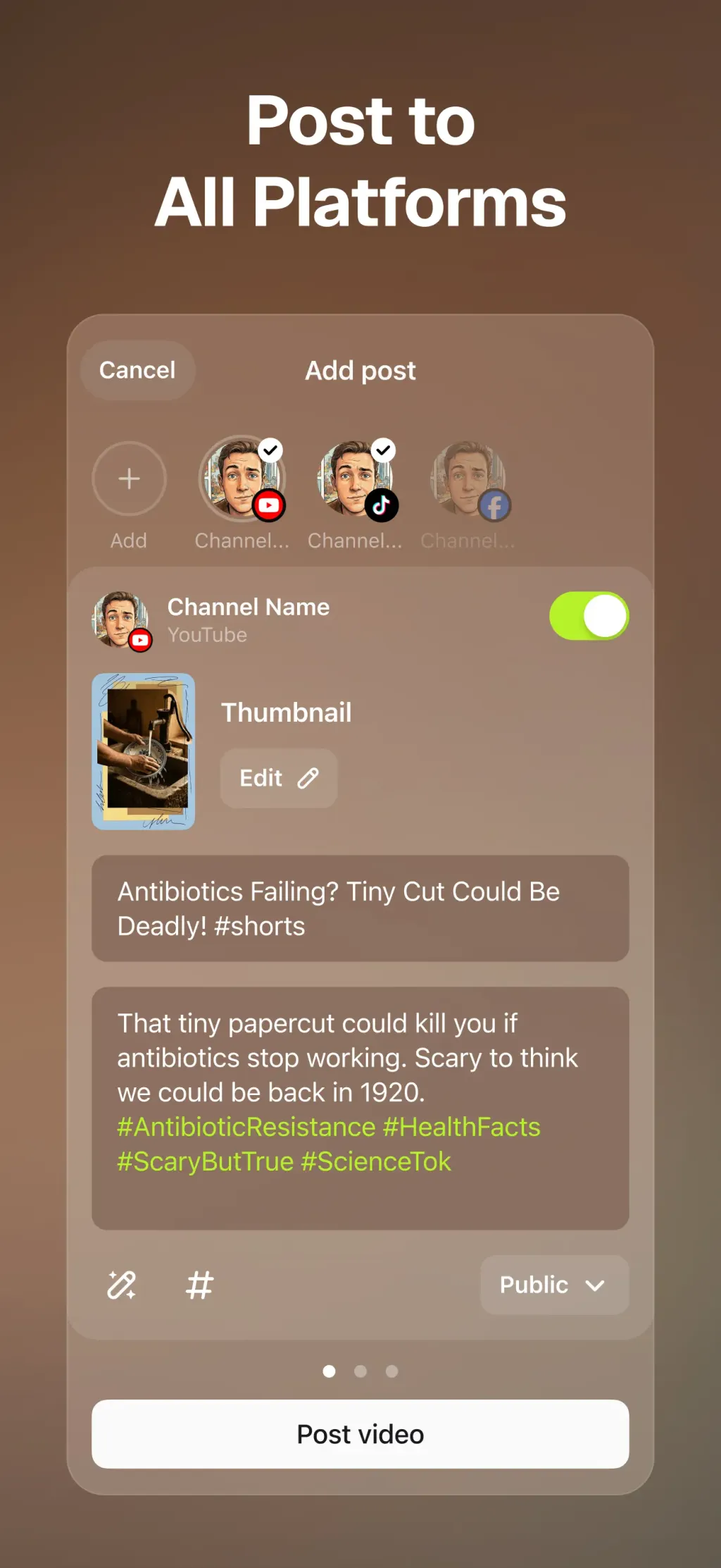 OpusClip - AI video clipping App Store screenshot 9