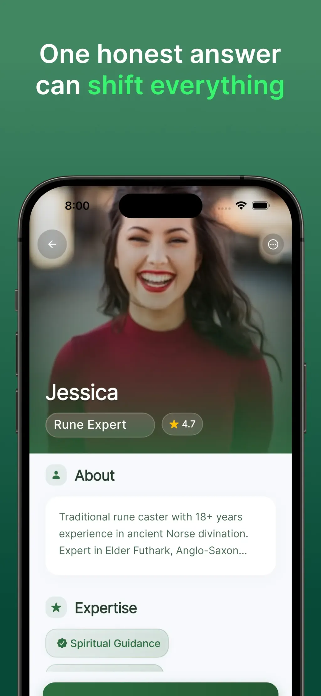 Orb: Psychic Chat & Reading App Store screenshot 4