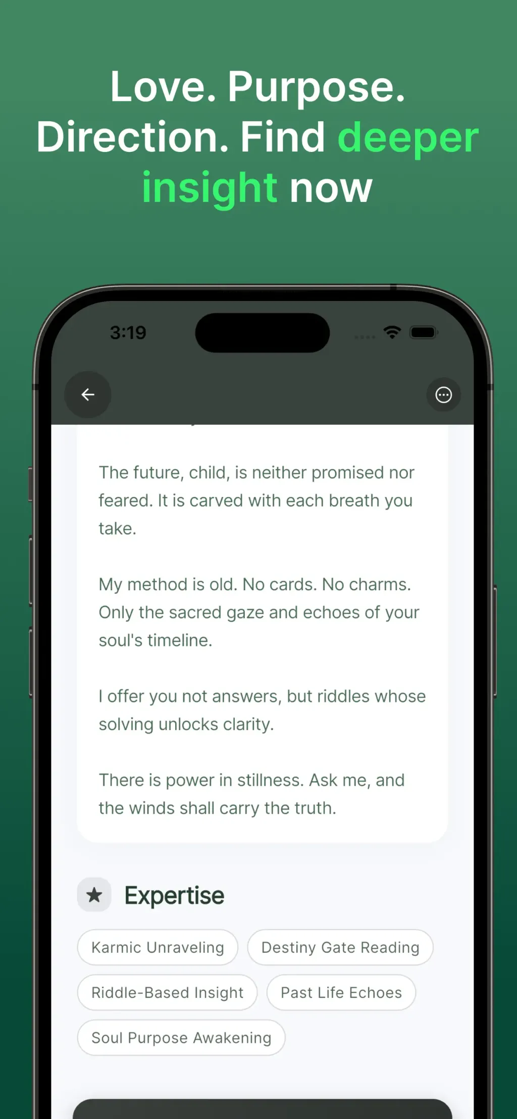 Orb: Psychic Chat & Reading App Store screenshot 5