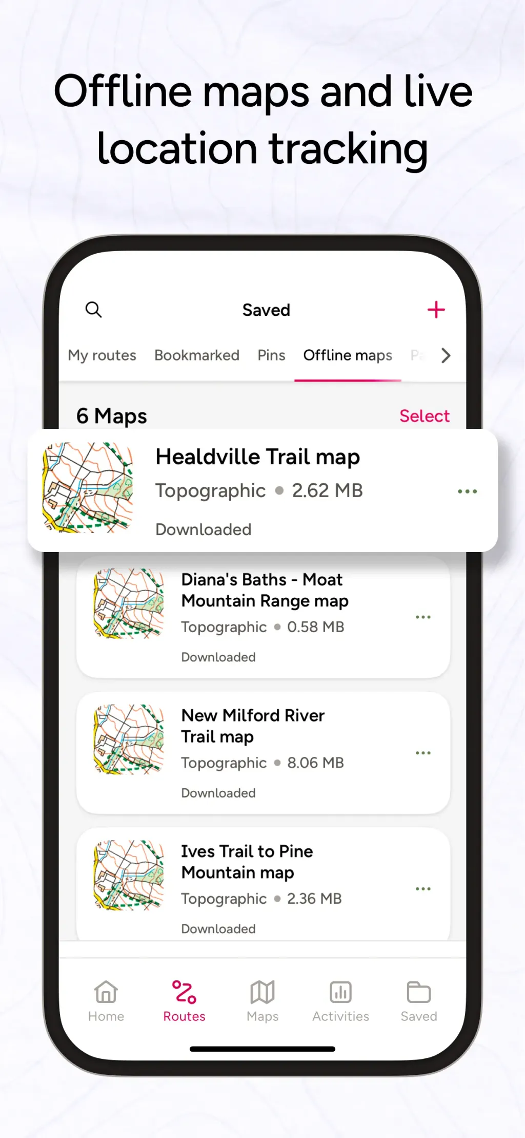 OS Maps: Walk, Hike, Run, Bike App Store screenshot 3