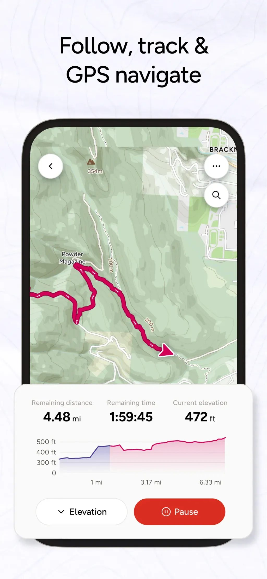 OS Maps: Walk, Hike, Run, Bike App Store screenshot 4