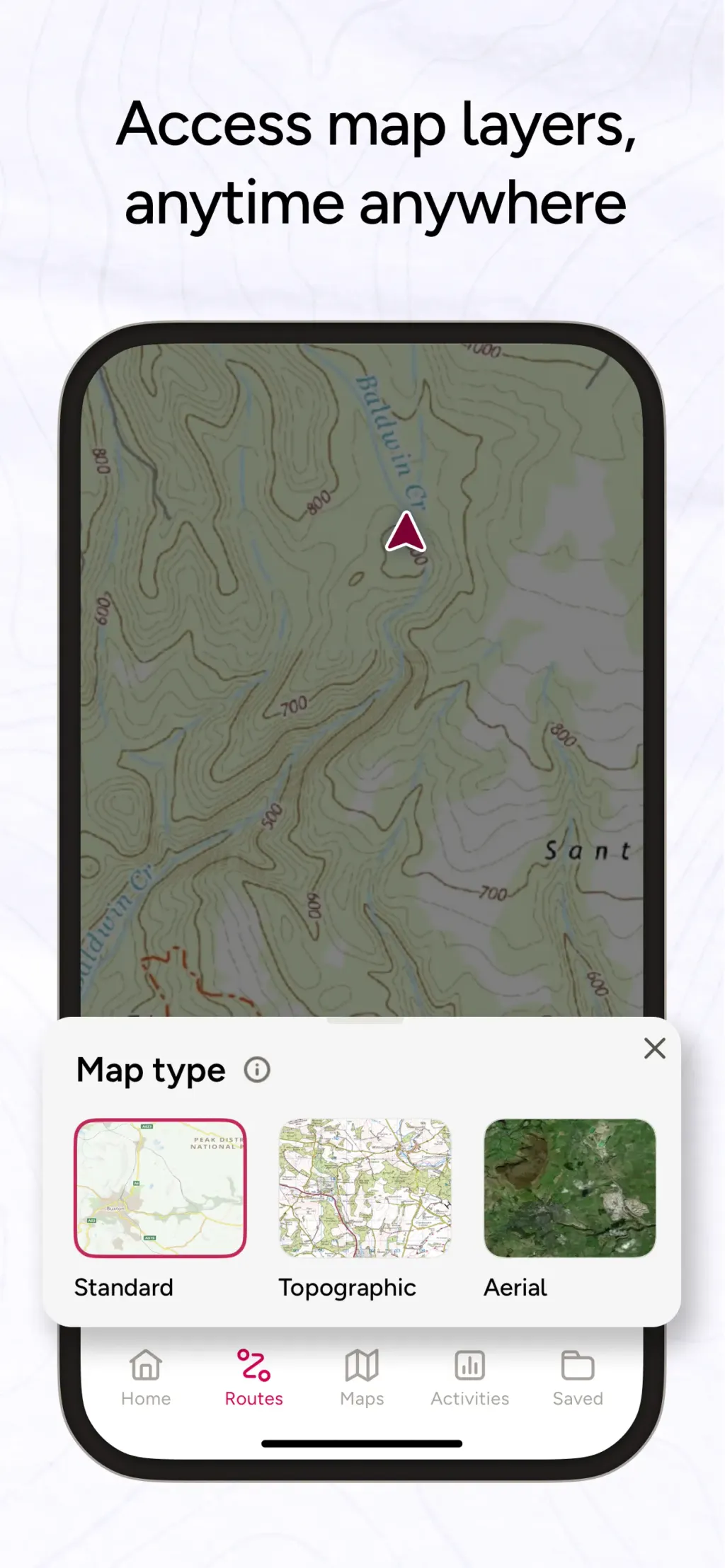 OS Maps: Walk, Hike, Run, Bike App Store screenshot 5