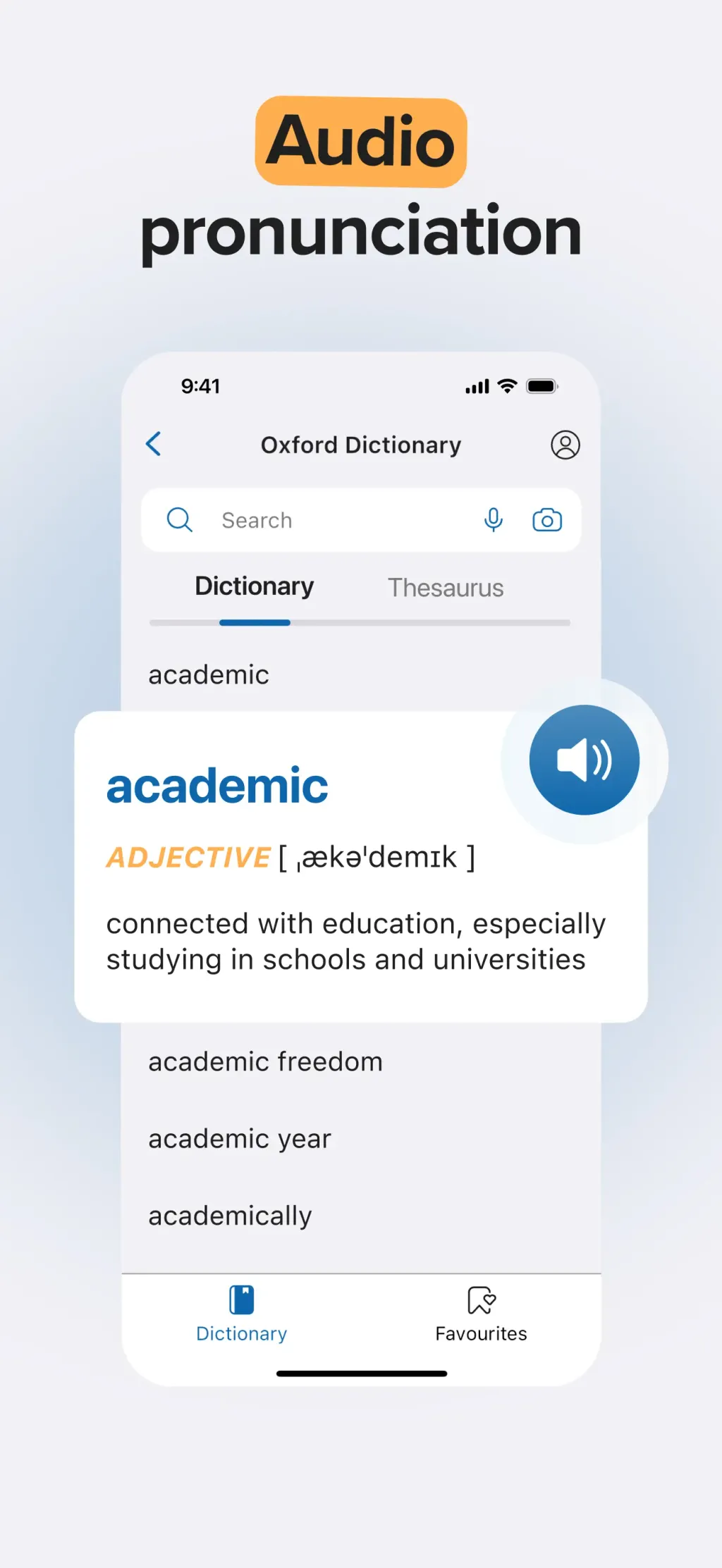 Oxford Dictionary & Thesaurus App Store screenshot 5