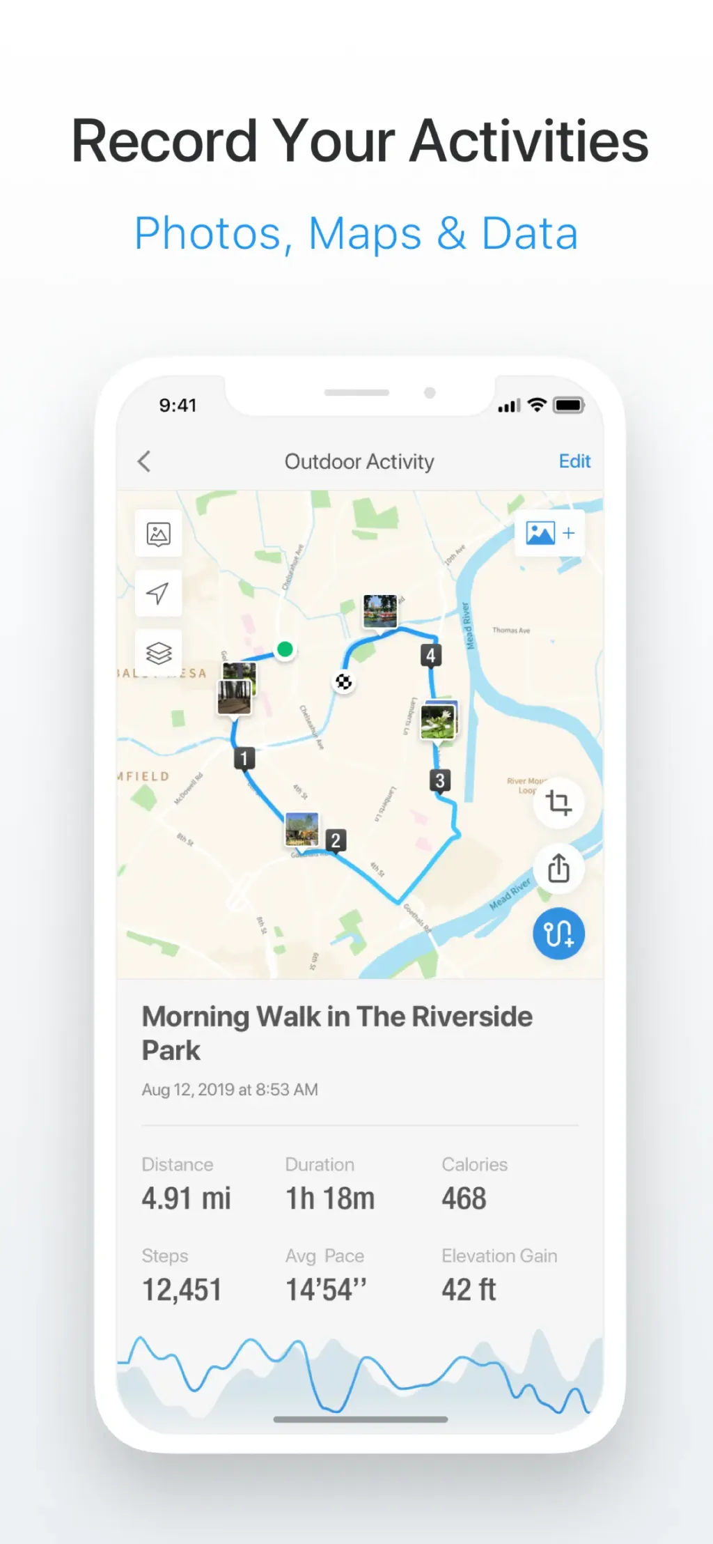 Pacer Pedometer Step Counter App Store screenshot 2