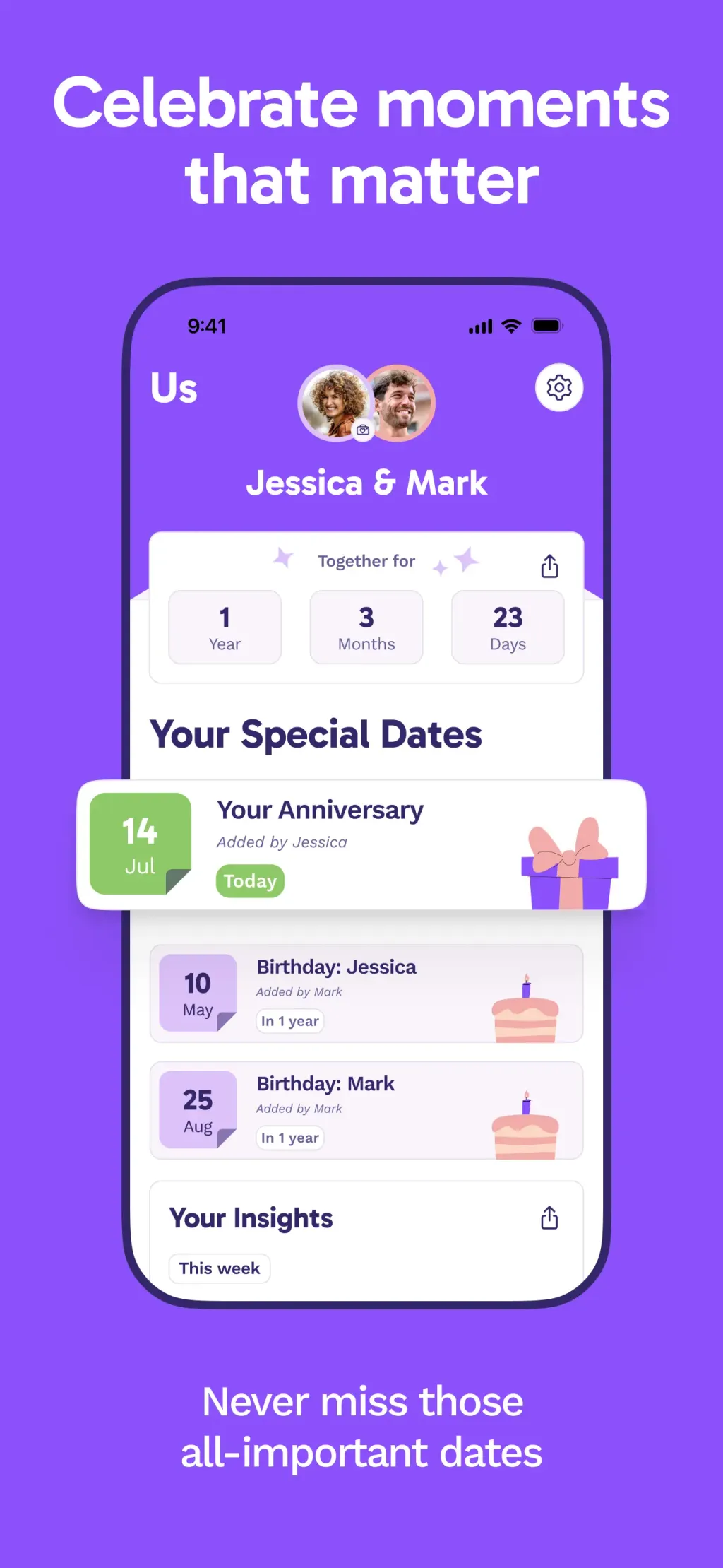 Paired: Couples & Relationship App Store screenshot 7
