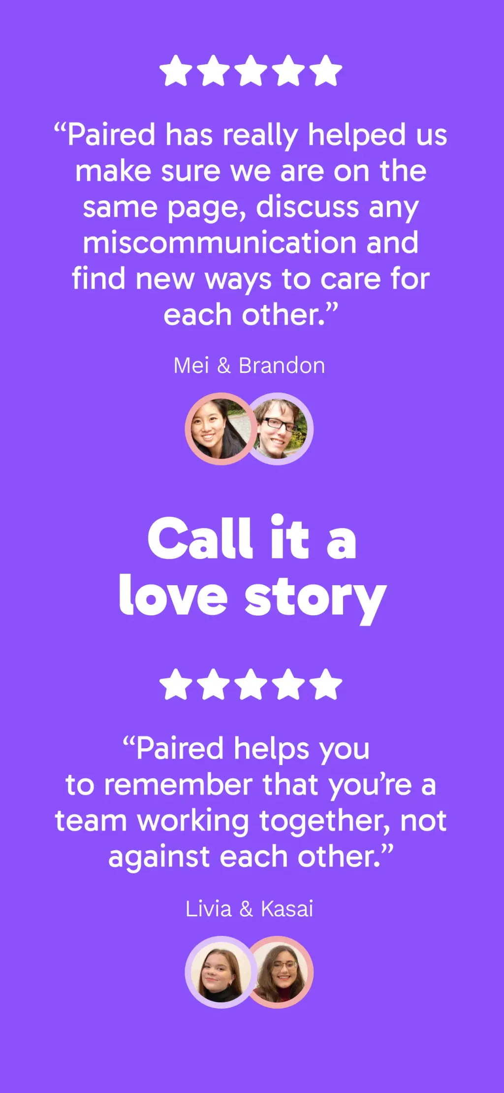 Paired: Couples & Relationship App Store screenshot 10