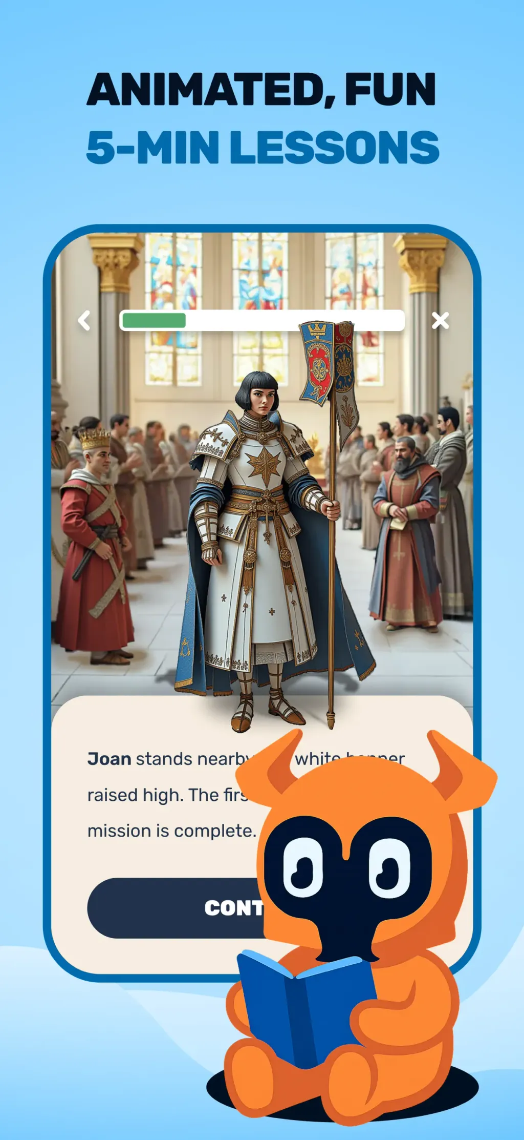 Paladin: Learn History App Store screenshot 4
