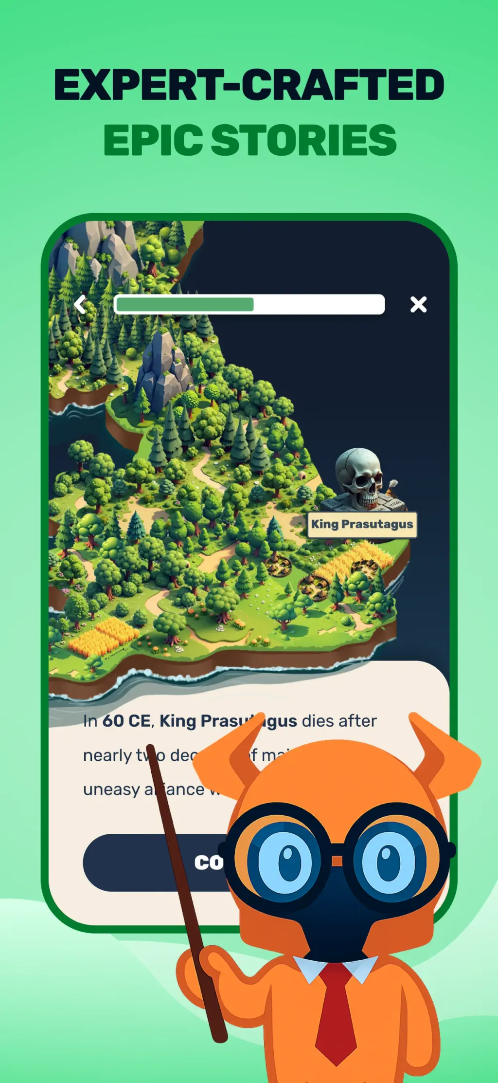 Paladin: Learn History App Store screenshot 5