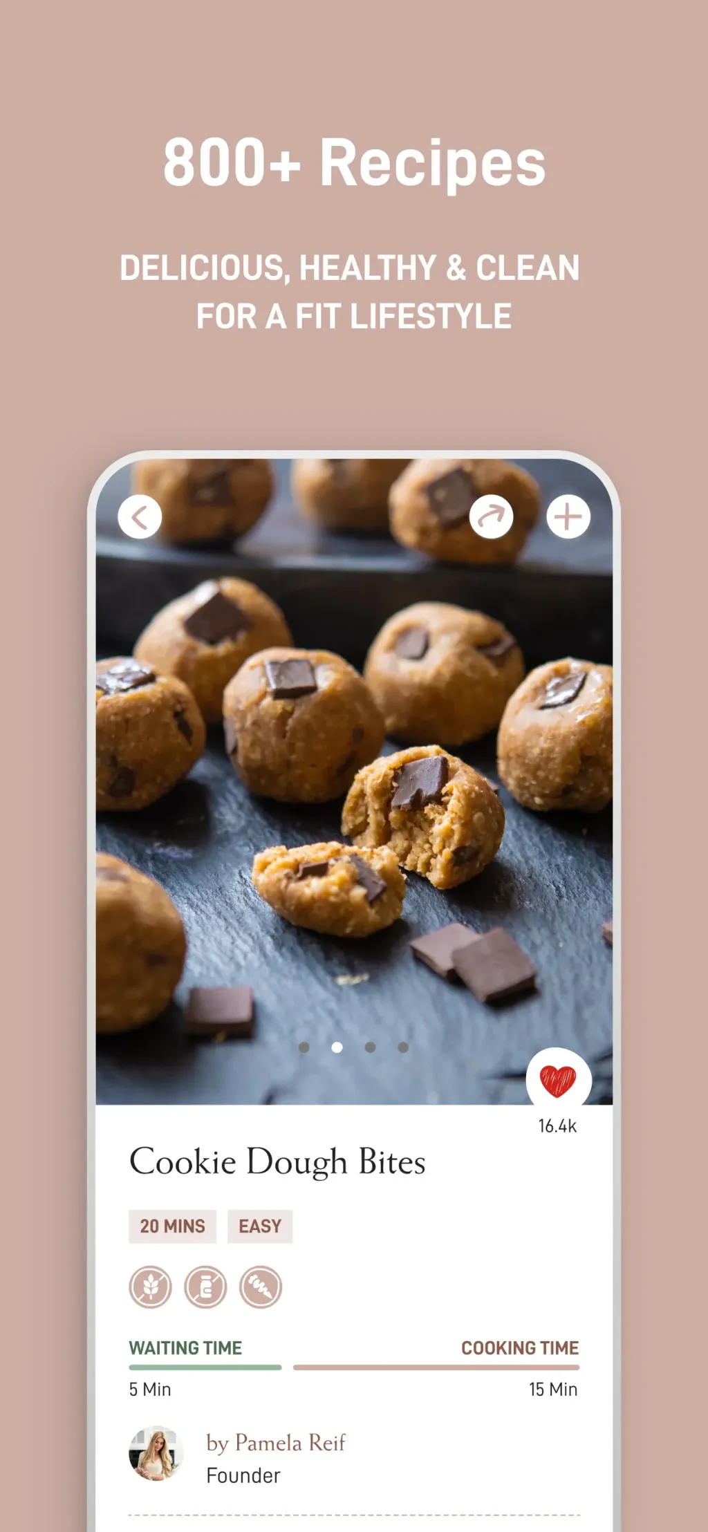 Pam Fitness & Food App Store screenshot 3