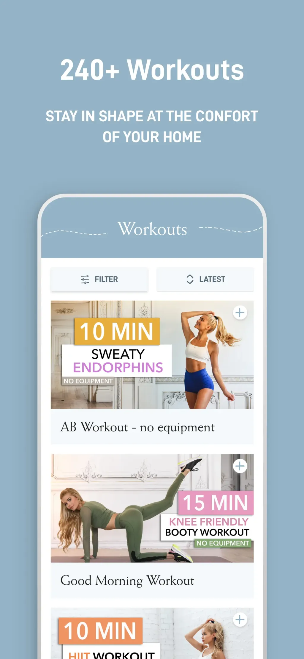 Pam Fitness & Food App Store screenshot 5