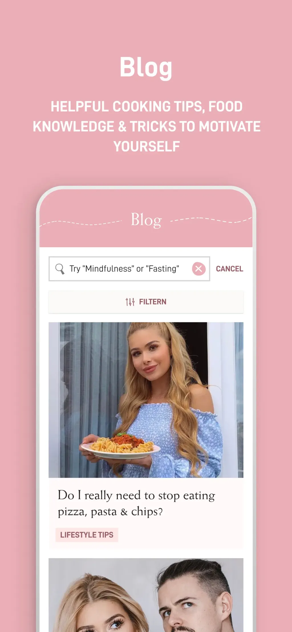 Pam Fitness & Food App Store screenshot 9