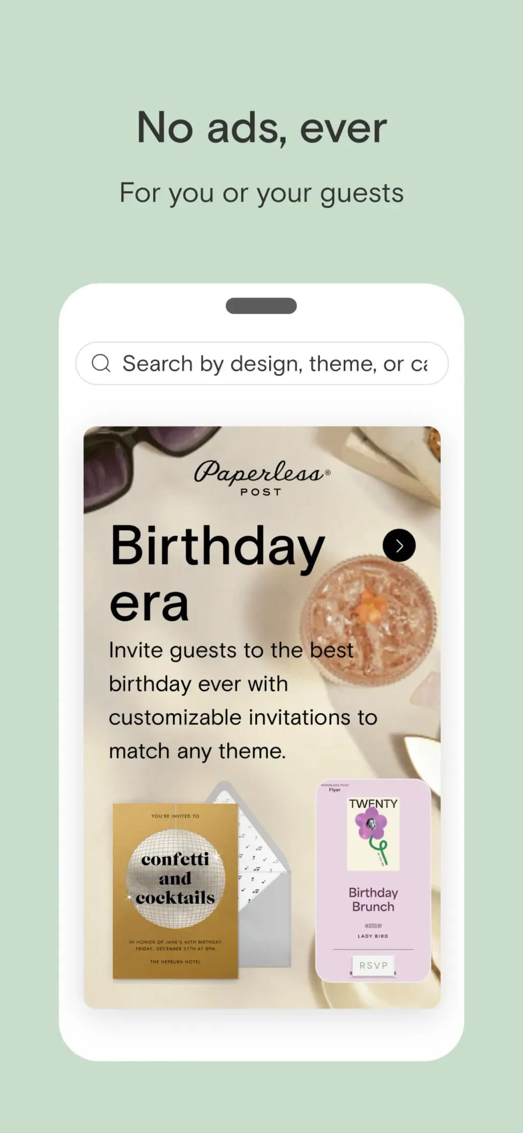 Paperless Post: Invitations App Store screenshot 7