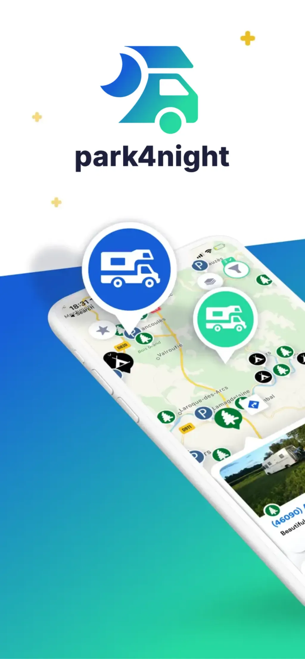 park4night App Store screenshot 1