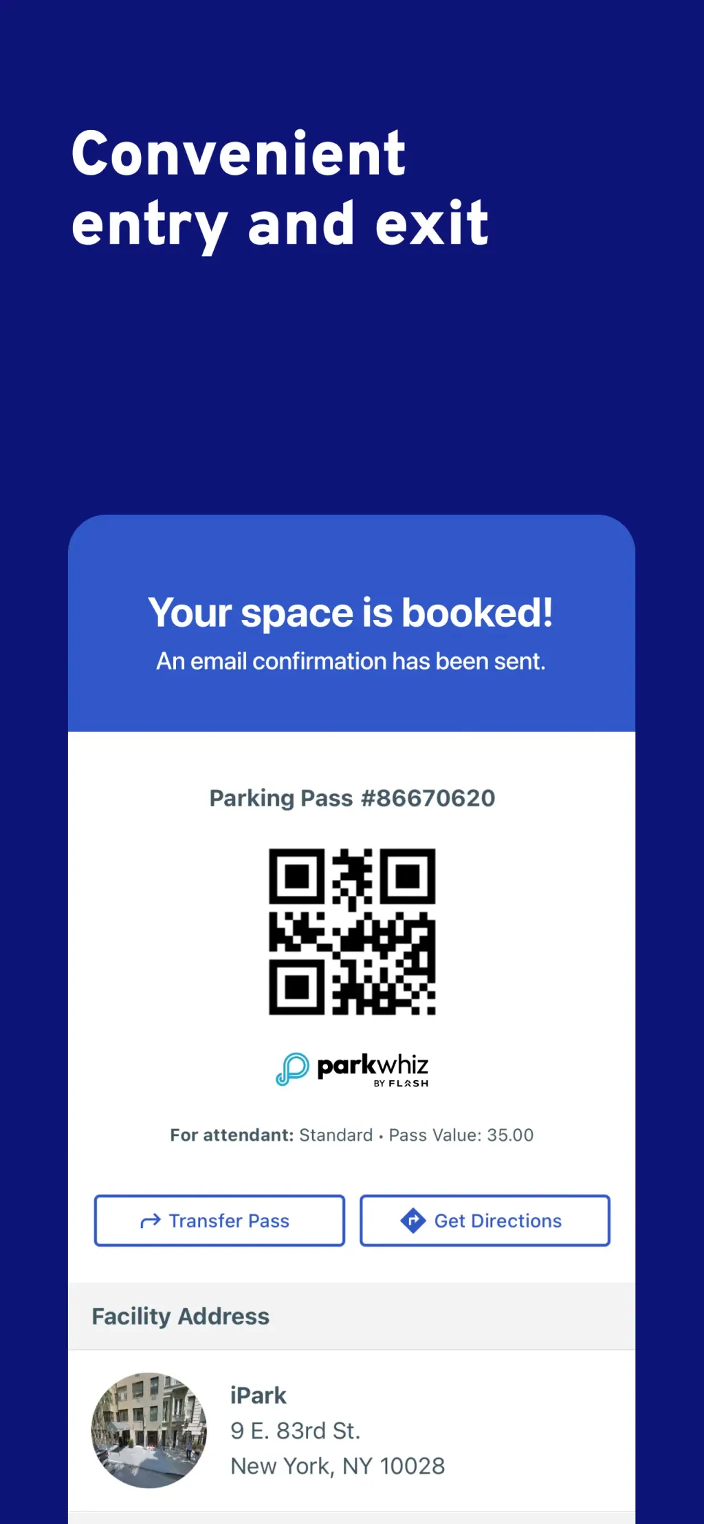 ParkWhiz - #1 Parking App App Store screenshot 4