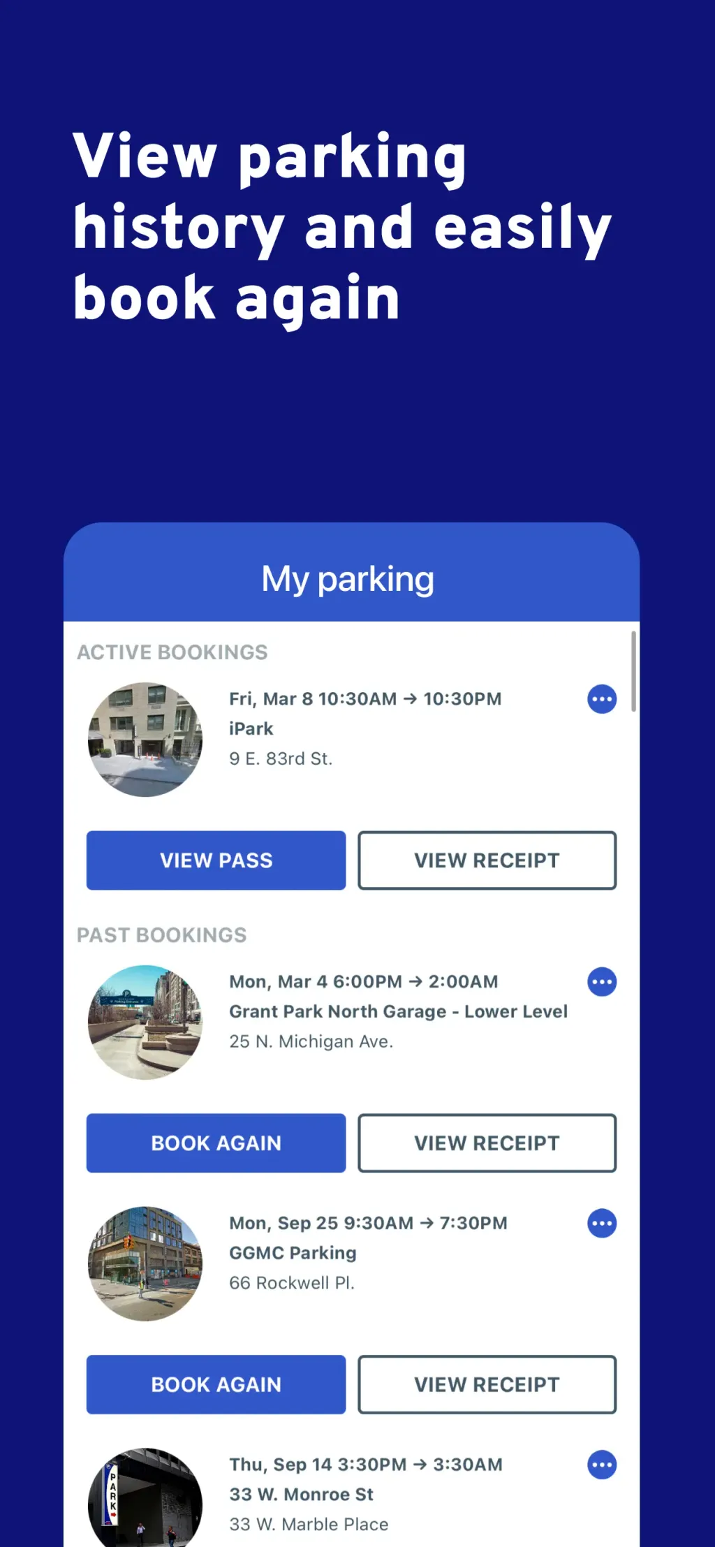 ParkWhiz - #1 Parking App App Store screenshot 5