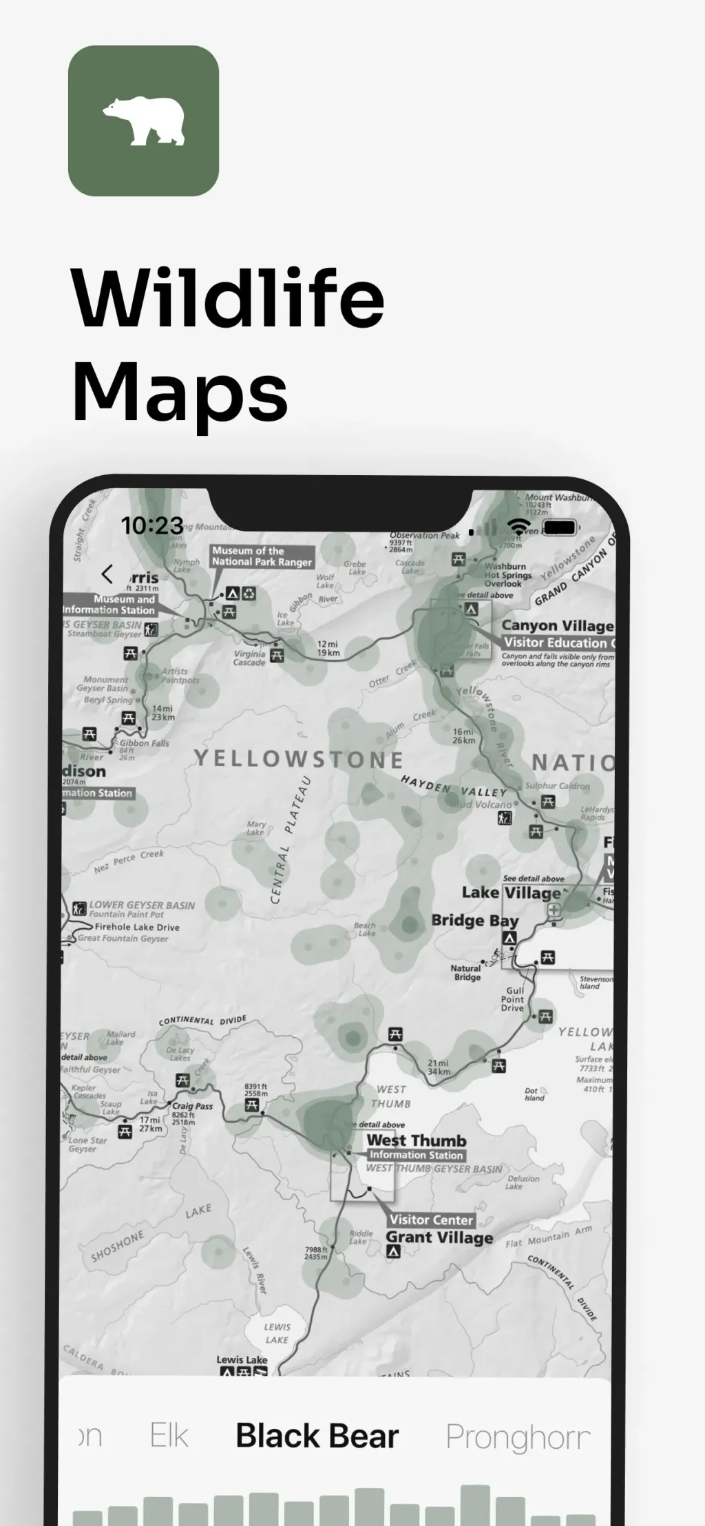 Parkwolf: National Park Guide screenshot 1