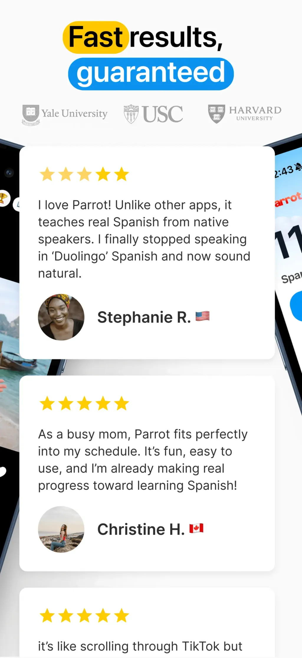 Parrot – Learn Spanish App Store screenshot 2