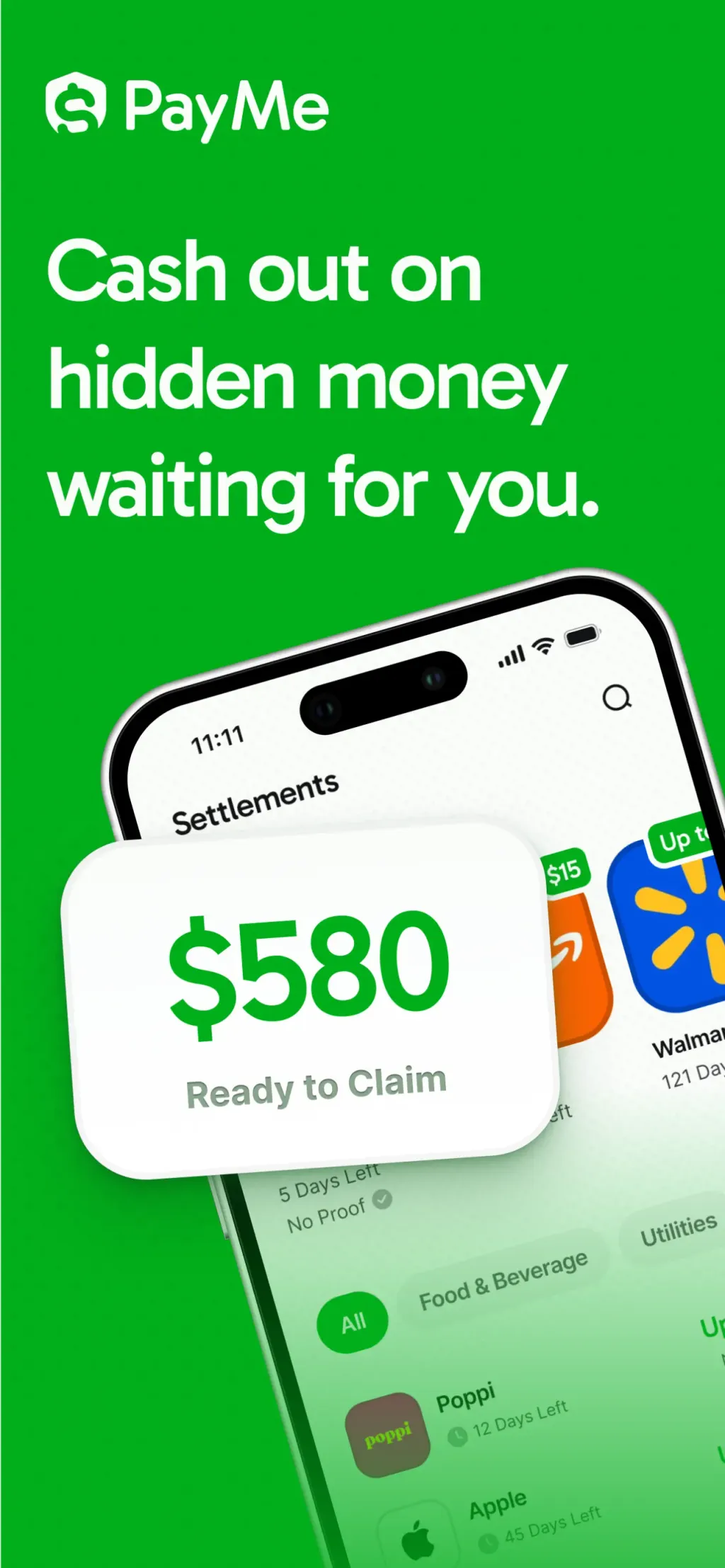 PayMe - Claim Your Money screenshot 1
