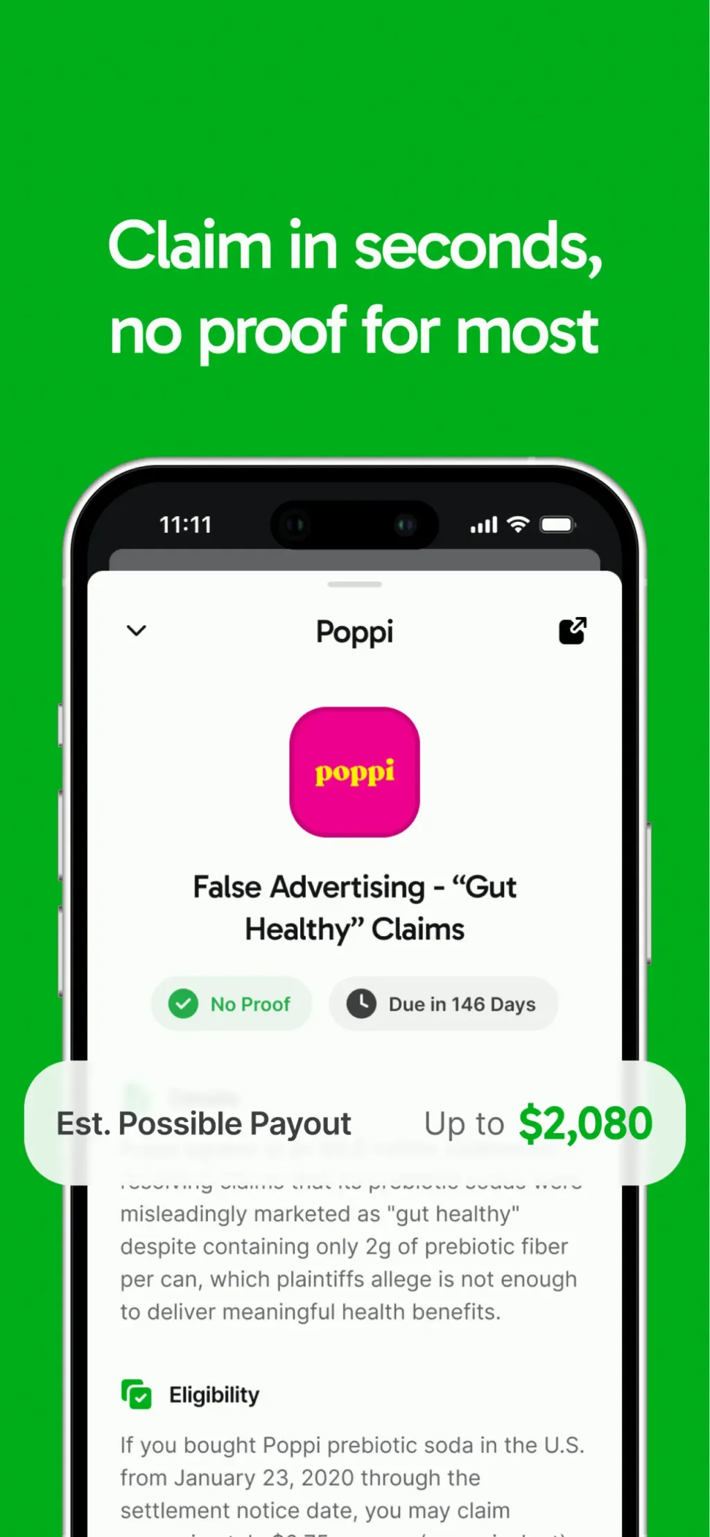 PayMe - Claim Your Money screenshot 3