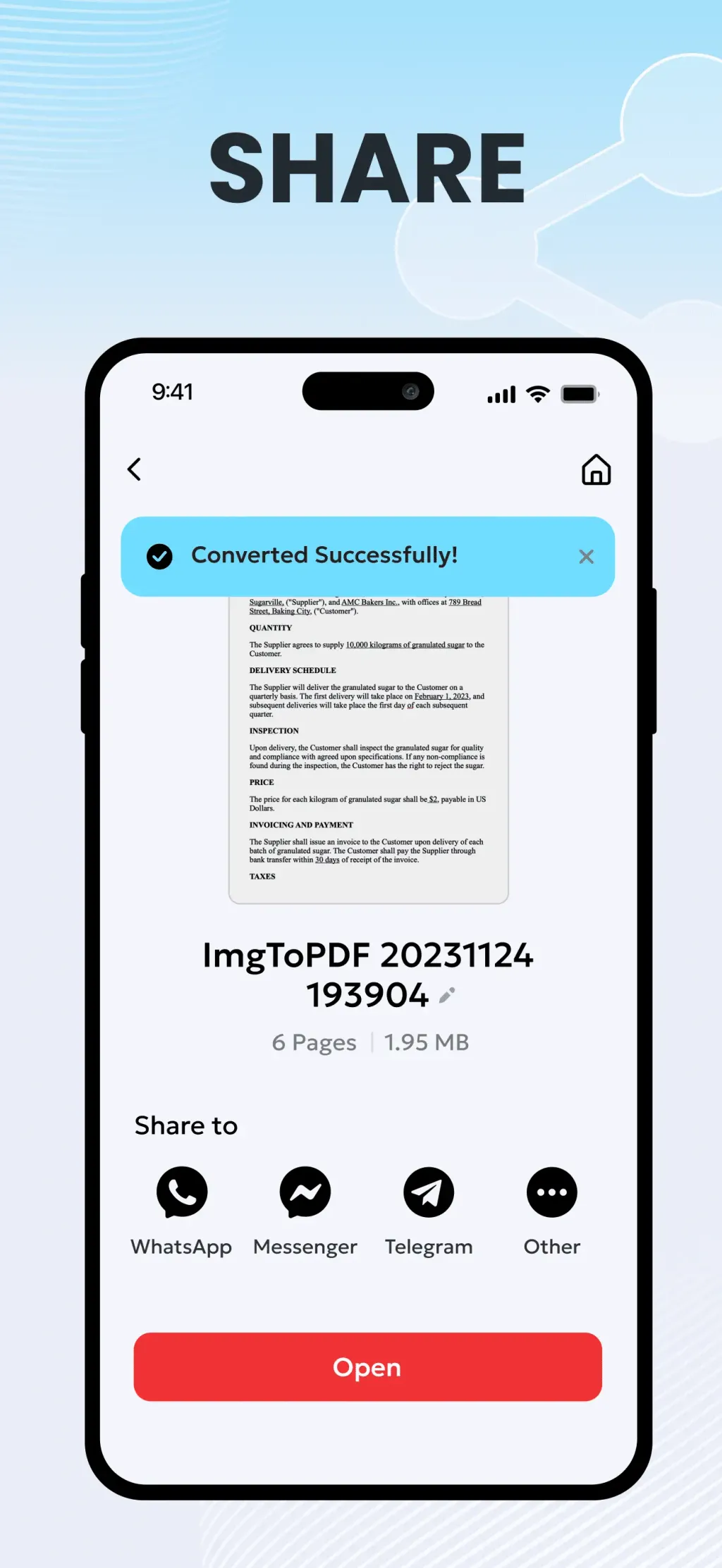 Image to PDF Converter: Editor App Store screenshot 6