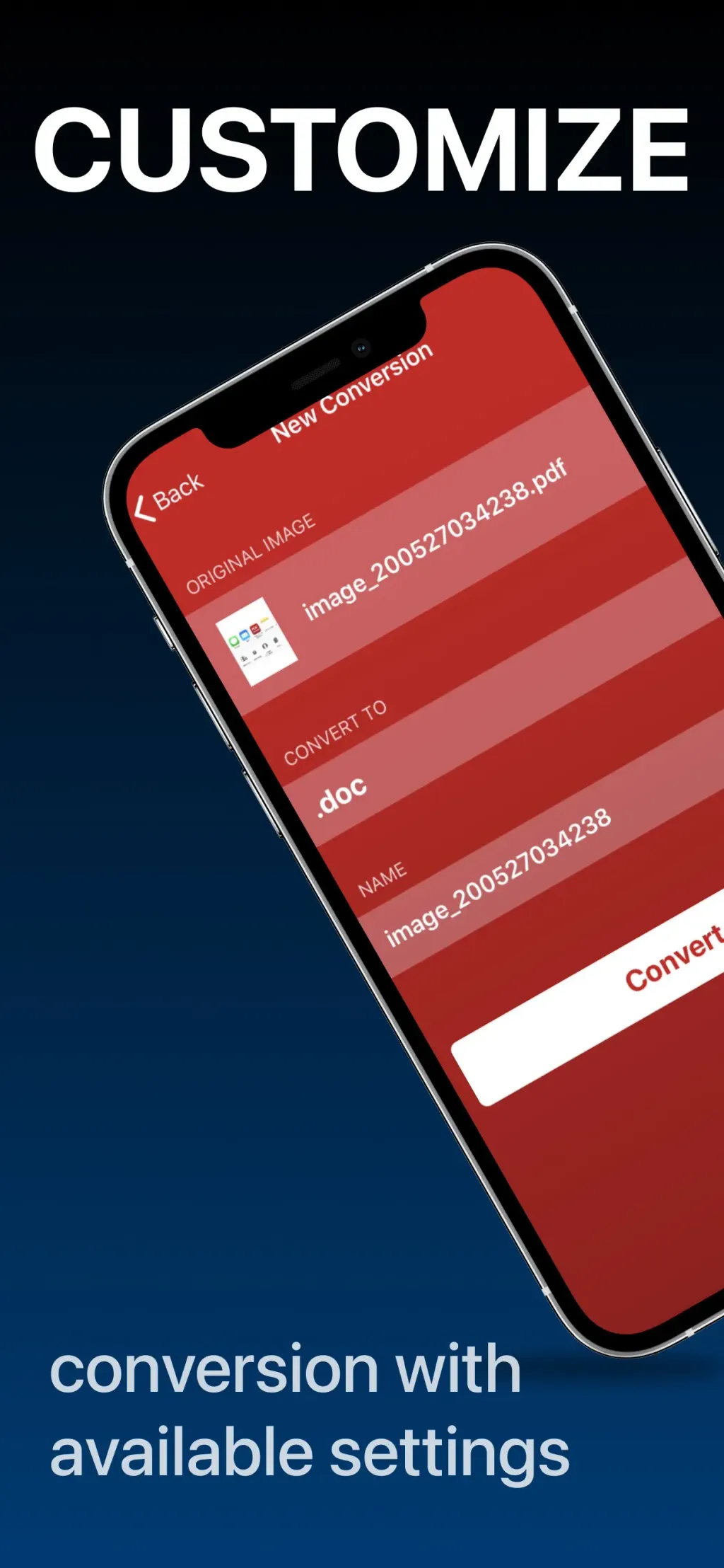 PDF Converter - Word to PDF App Store screenshot 4