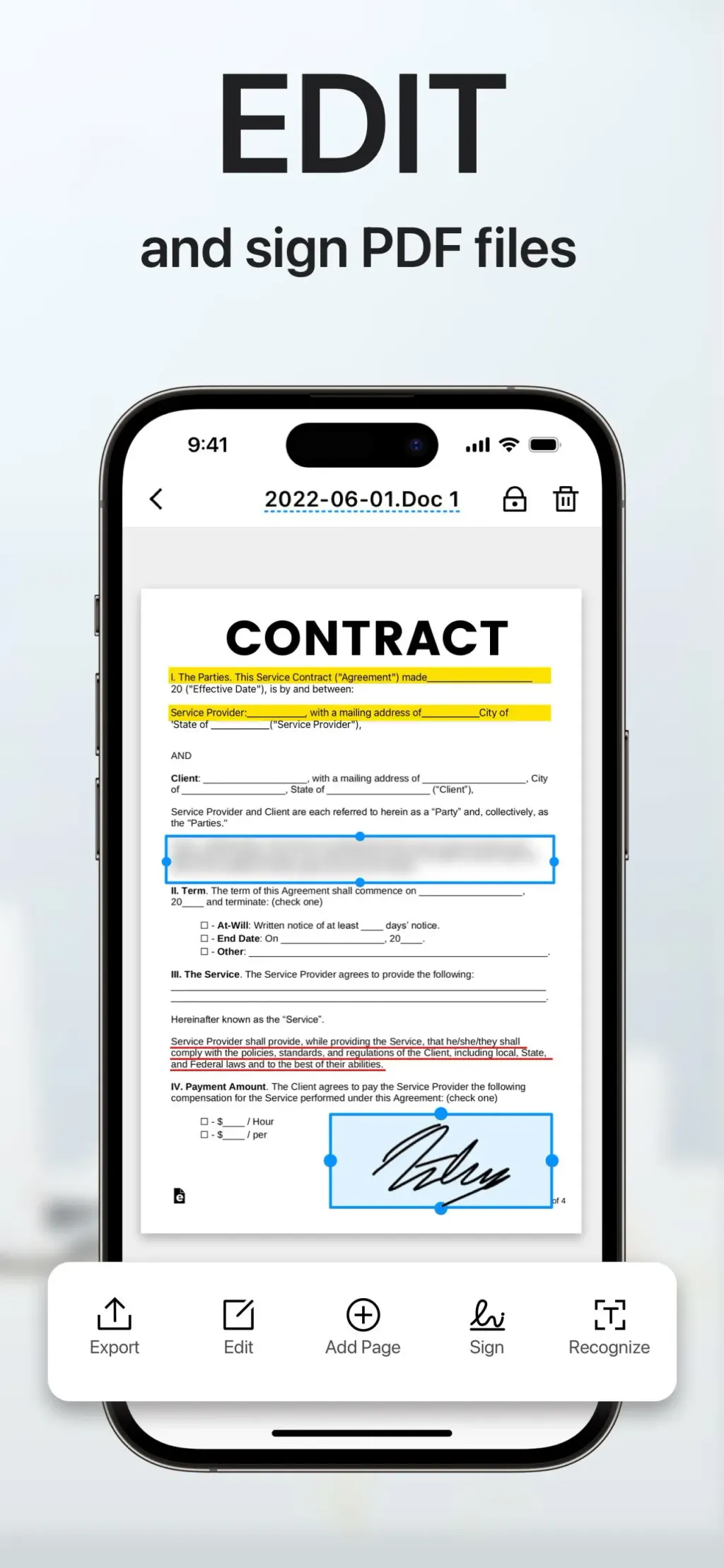 PDF Scanner App: Scan Document App Store screenshot 3