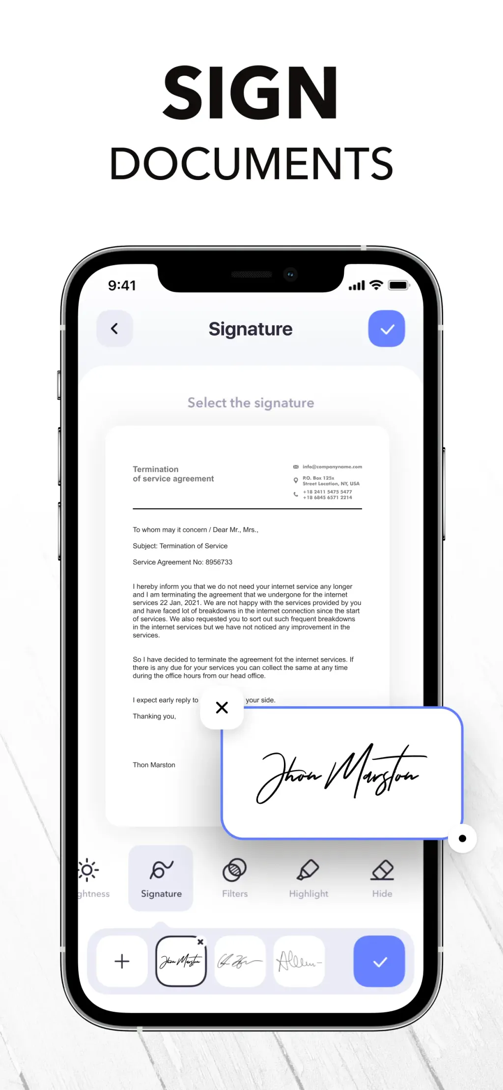 PDF Scanner App: Scanner+ Docs App Store screenshot 5