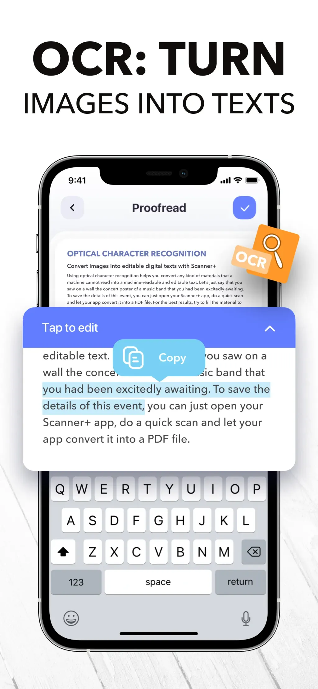 PDF Scanner App: Scanner+ Docs App Store screenshot 6