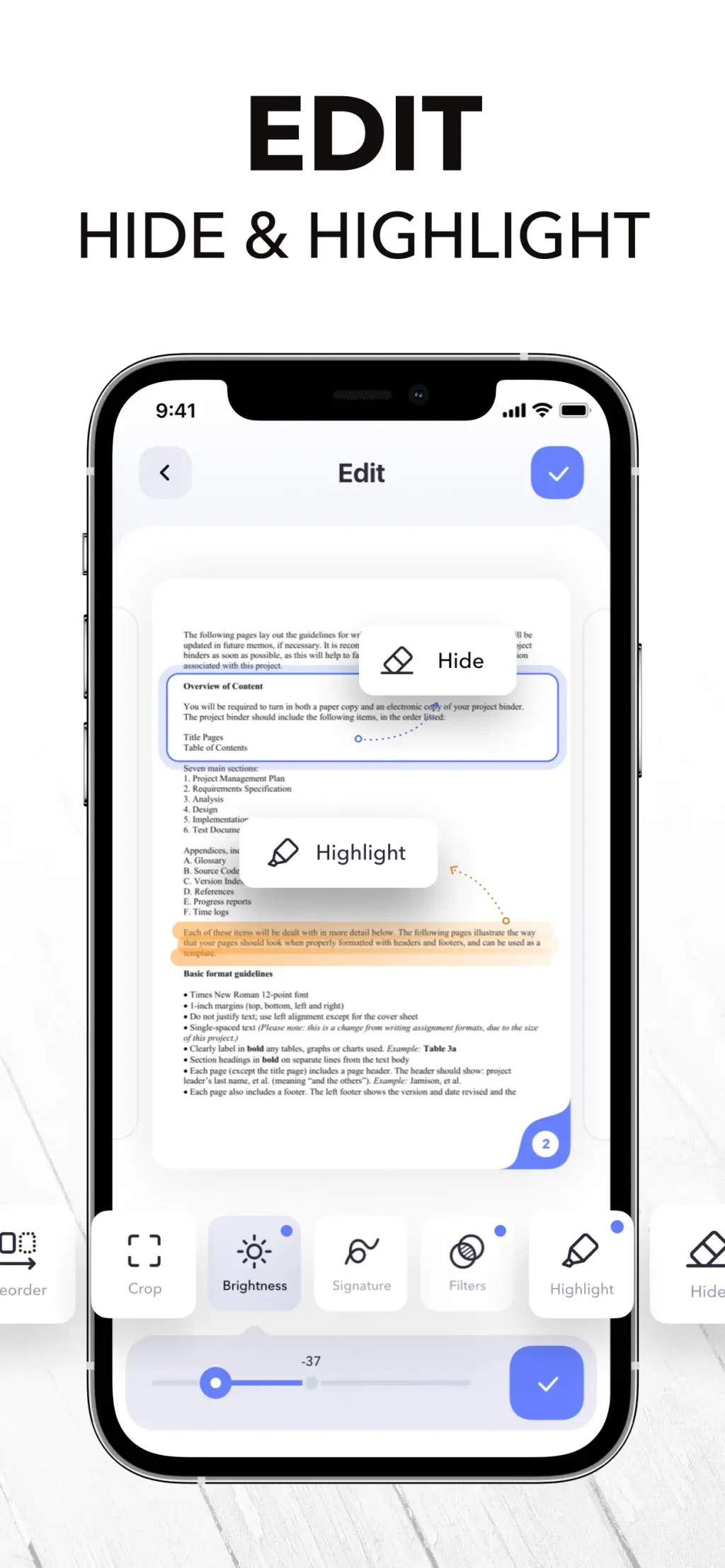 PDF Scanner App: Scanner+ Docs App Store screenshot 7