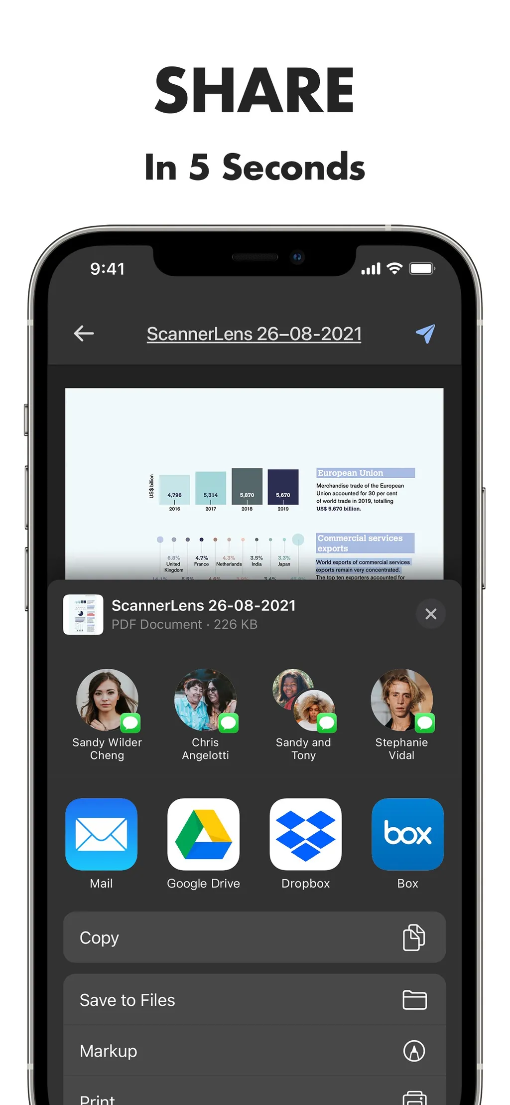 PDF Scanner App: Scanner Lens App Store screenshot 4
