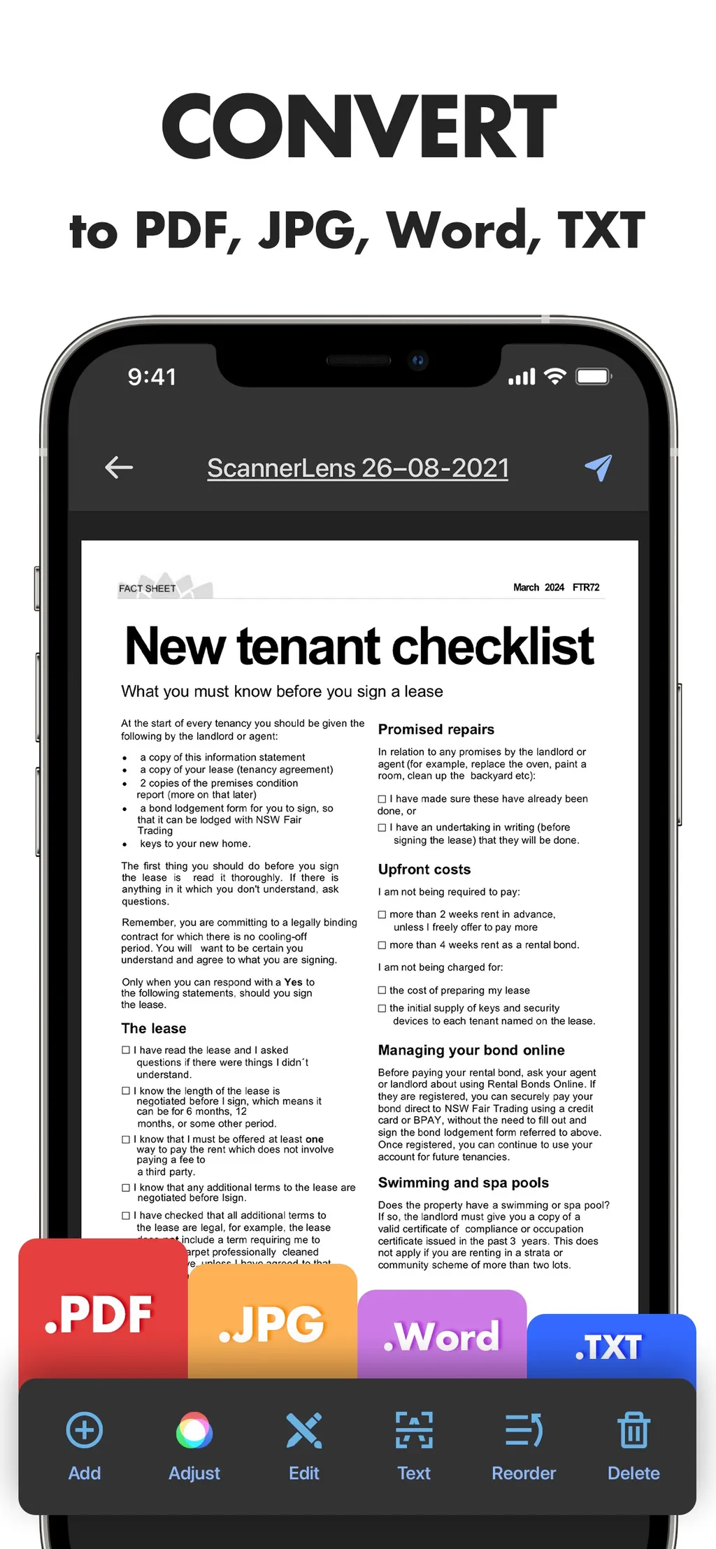 PDF Scanner App: Scanner Lens App Store screenshot 5