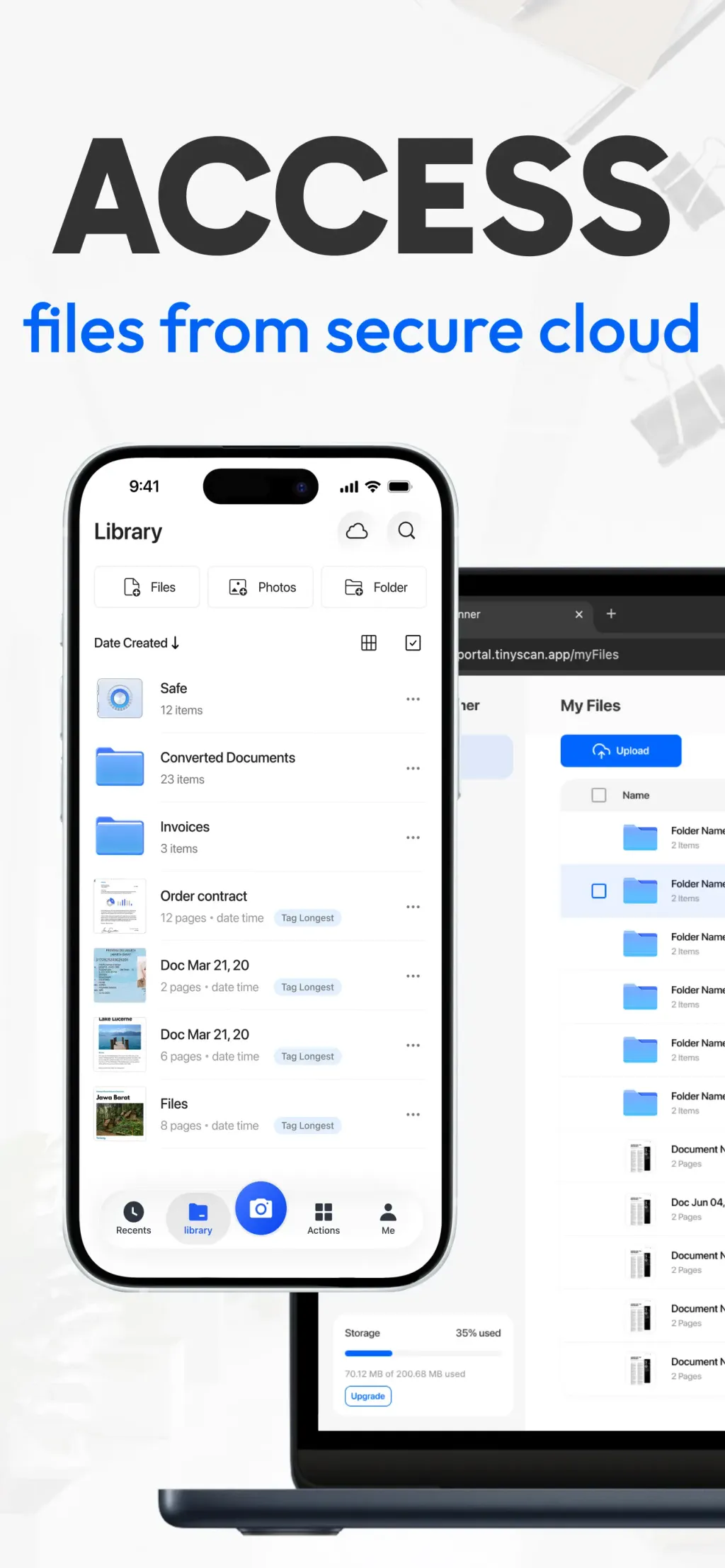 Tiny Scanner - PDF Scanner App App Store screenshot 10