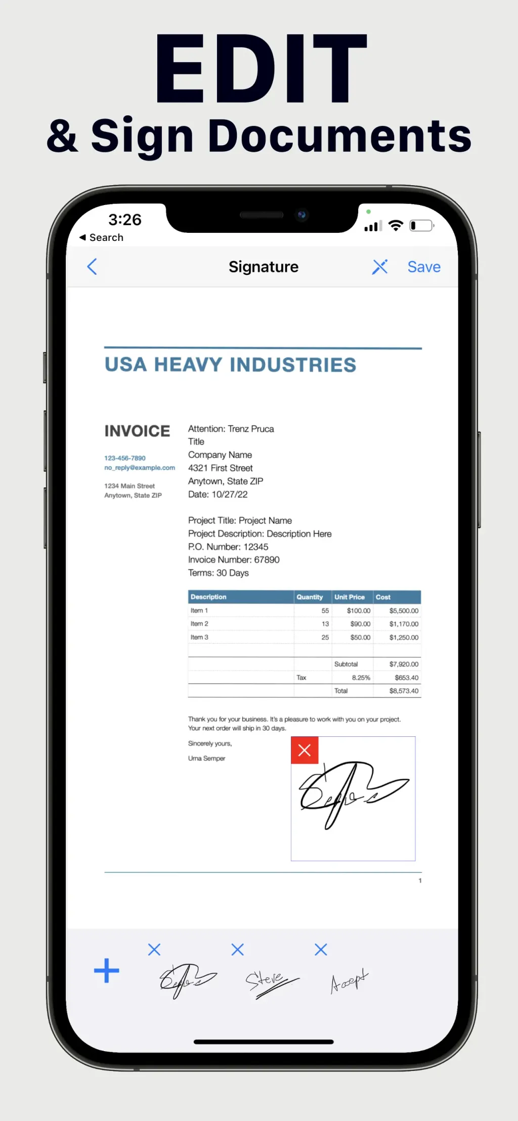 PDF Scanner・Scan Documents App screenshot 1