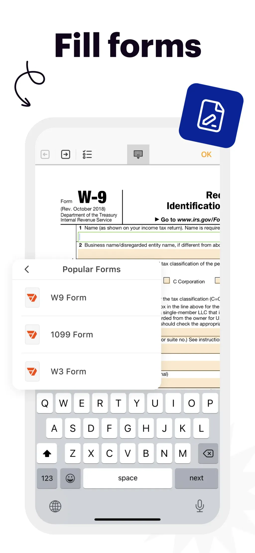 pdfFiller: edit PDF documents App Store screenshot 2