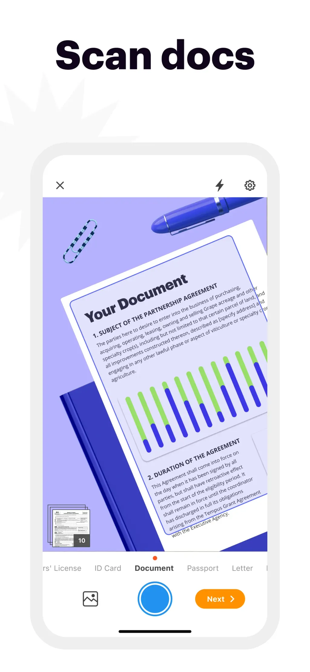 pdfFiller: edit PDF documents App Store screenshot 3