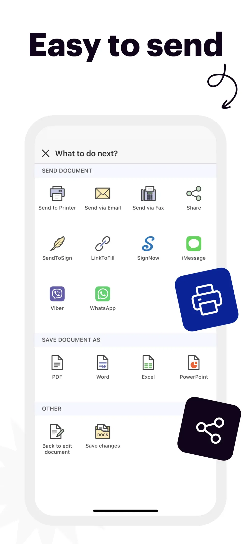 pdfFiller: edit PDF documents App Store screenshot 6