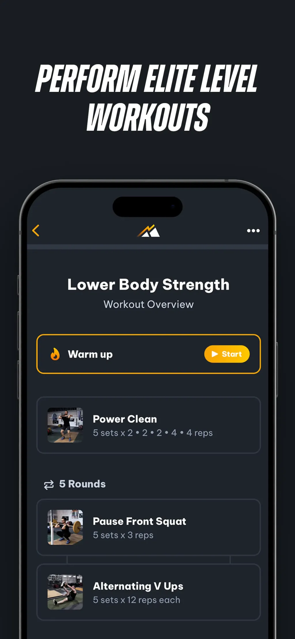 Peak Strength App Store screenshot 4