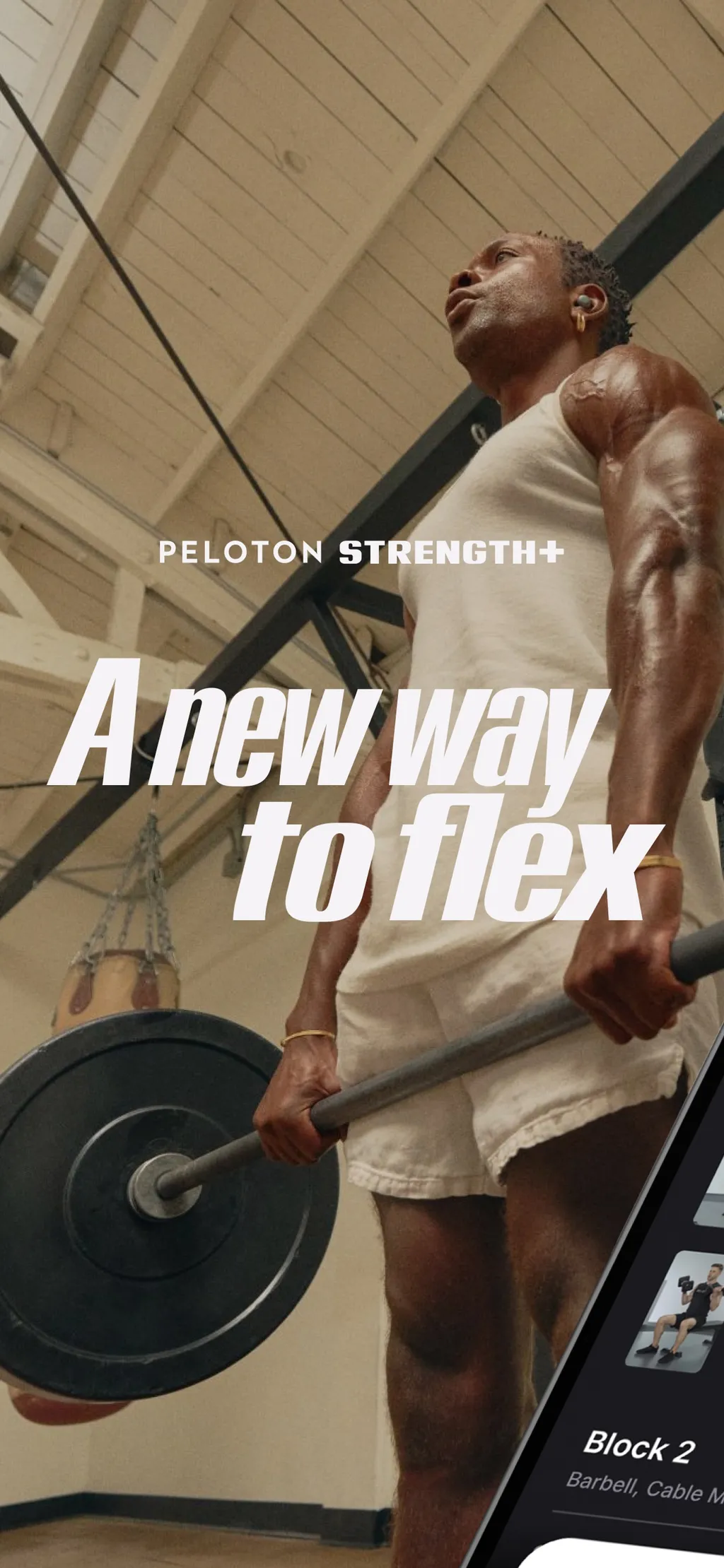Peloton Strength+ App Store screenshot 2