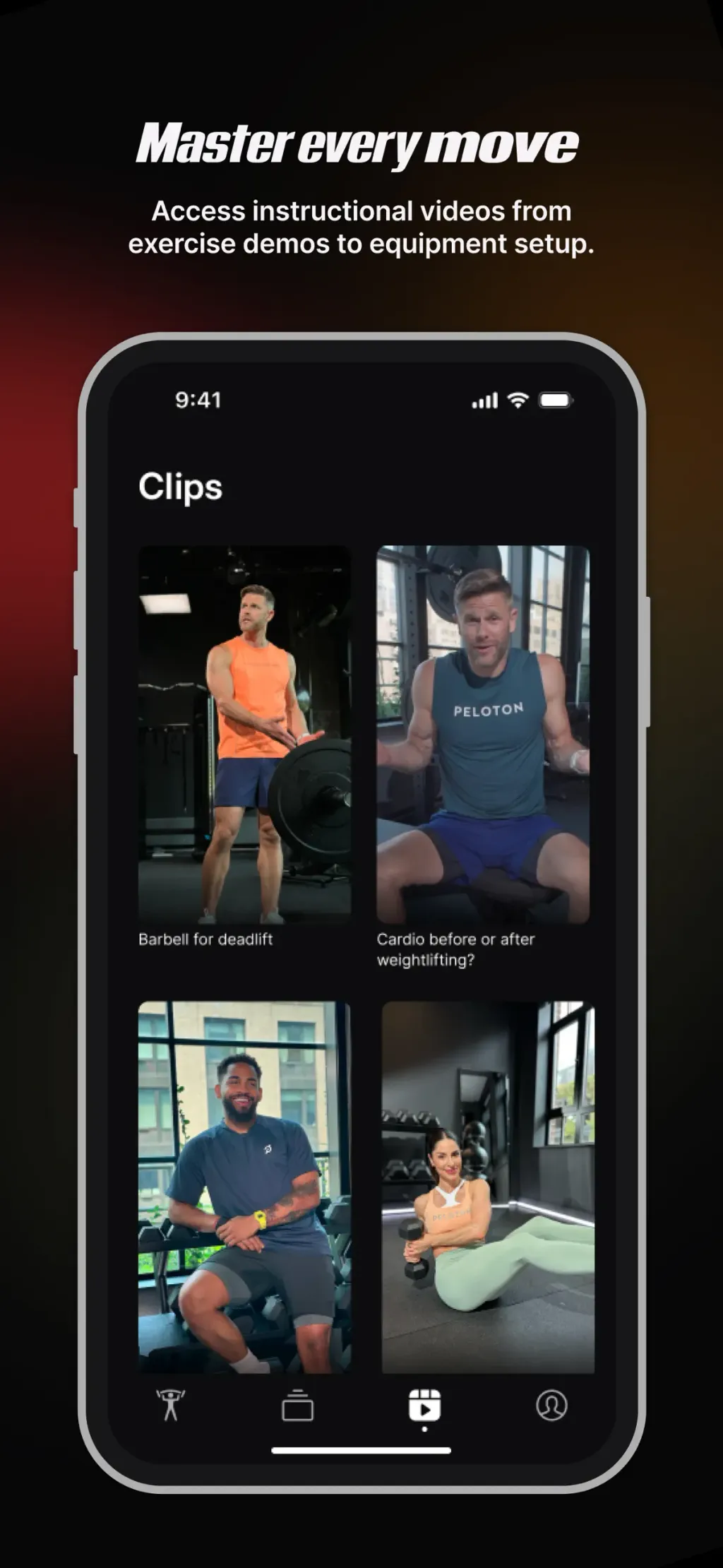 Peloton Strength+ App Store screenshot 8