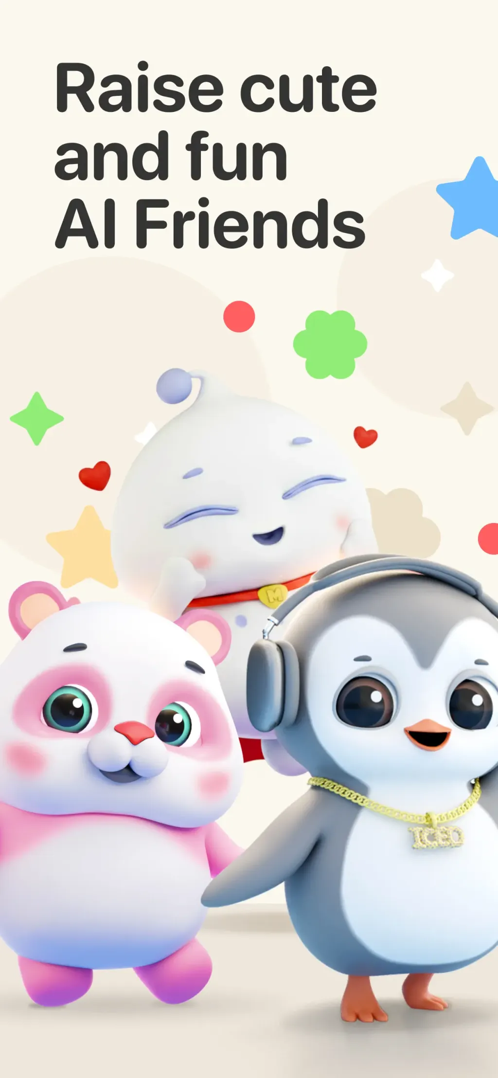 Friends – Pengu, Bao & Mellow App Store screenshot 1