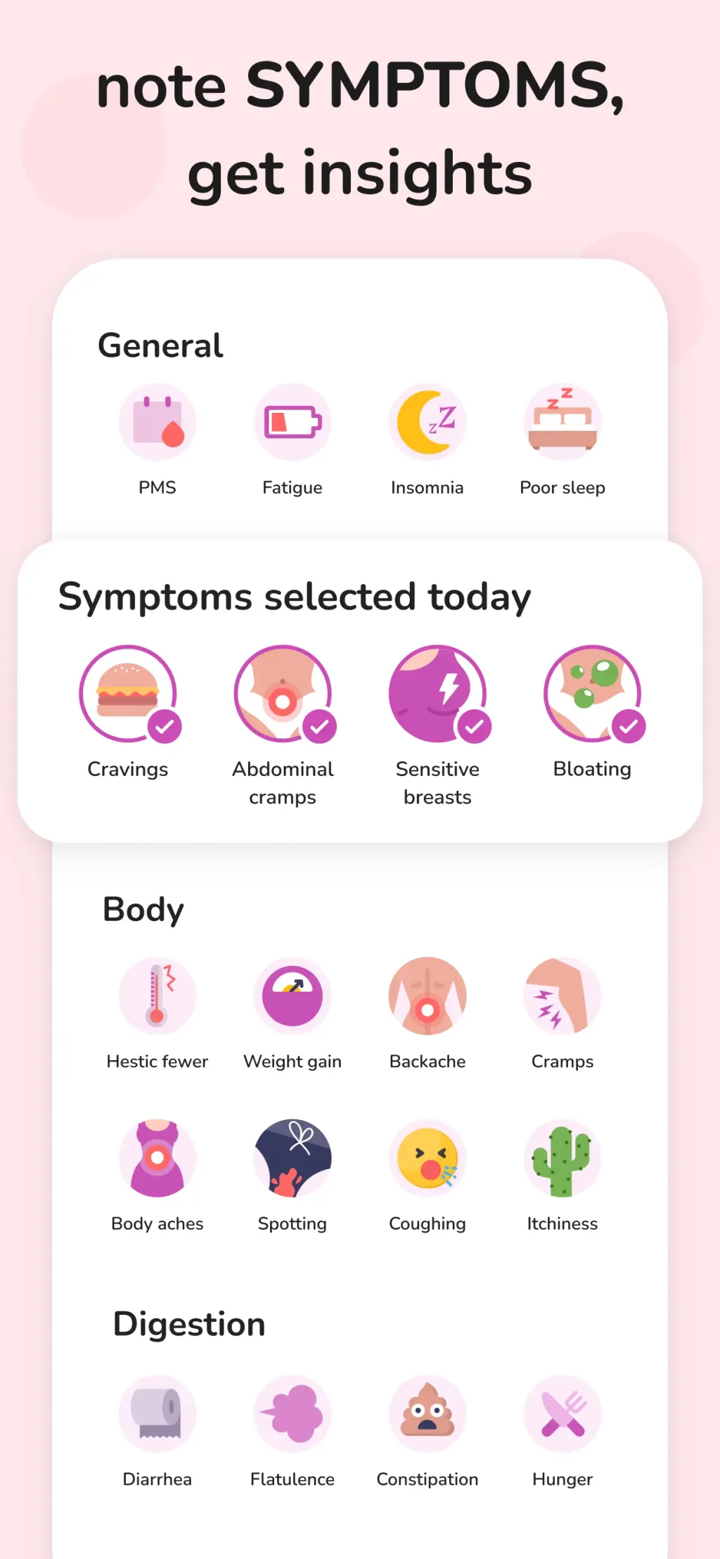 Period Tracker and Calendar App Store screenshot 5