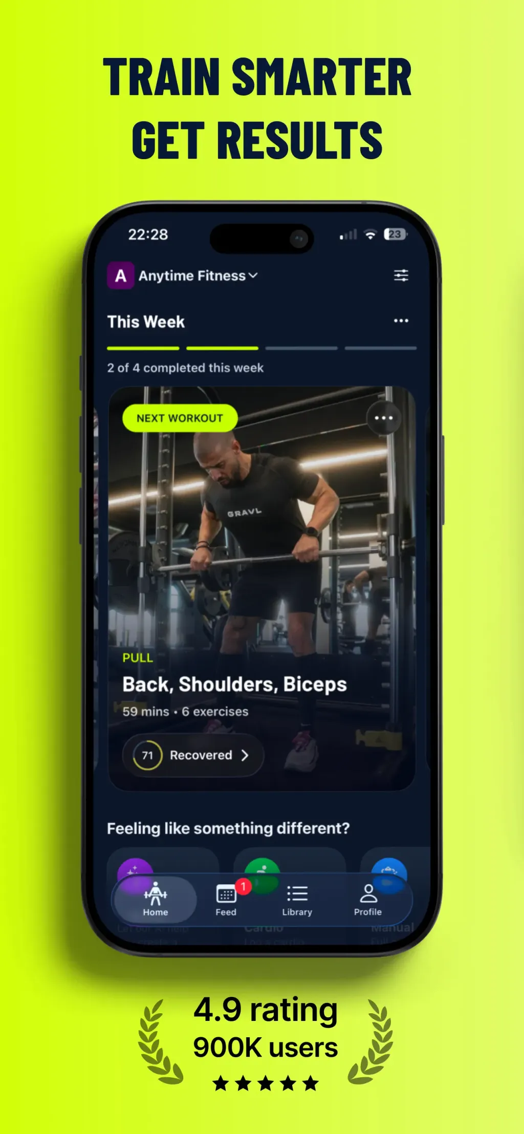 Personal Trainer: Gravl App Store screenshot 1